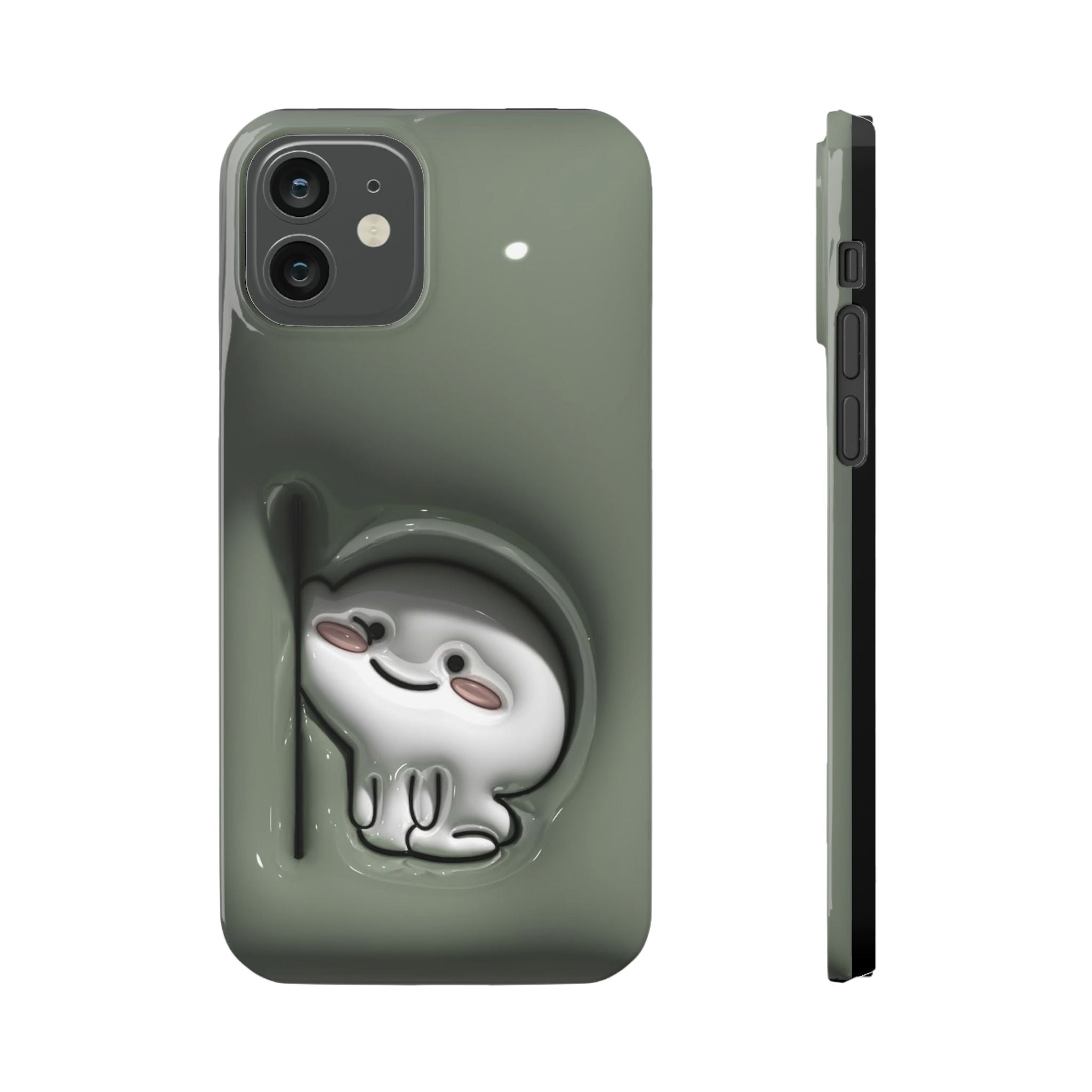 Cute Character Slim Phone Case | Whimsical Protection for Phones | Aesthetic Gift for Teens | Adorable Accessories | Trendy Tech Cases