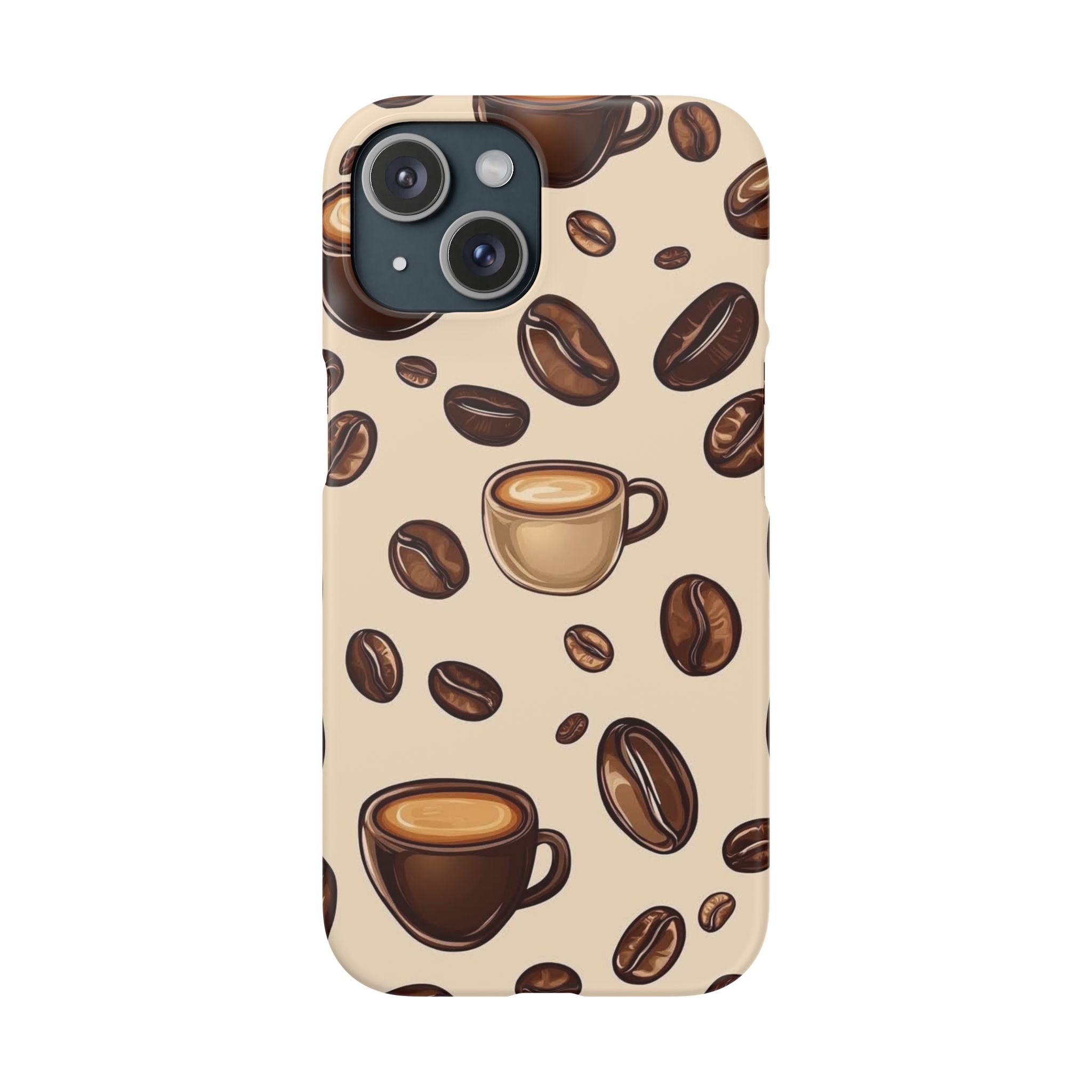 Coffee Lover Snap Cases - Cute Coffee-Themed Phone Cover for Baristas, Gifts for Coffee Enthusiasts, Fall Decor, Unique Phone Accessory
