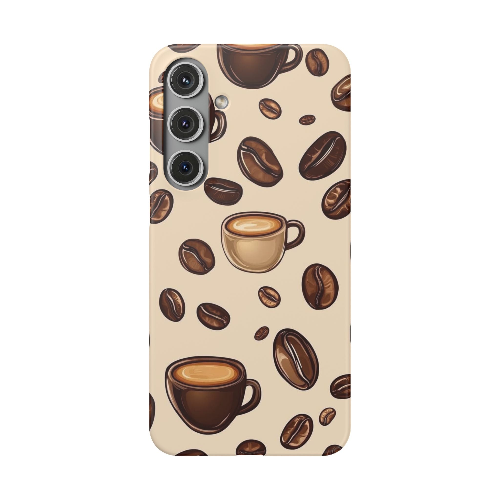 Coffee Lover Snap Cases - Cute Coffee-Themed Phone Cover for Baristas, Gifts for Coffee Enthusiasts, Fall Decor, Unique Phone Accessory