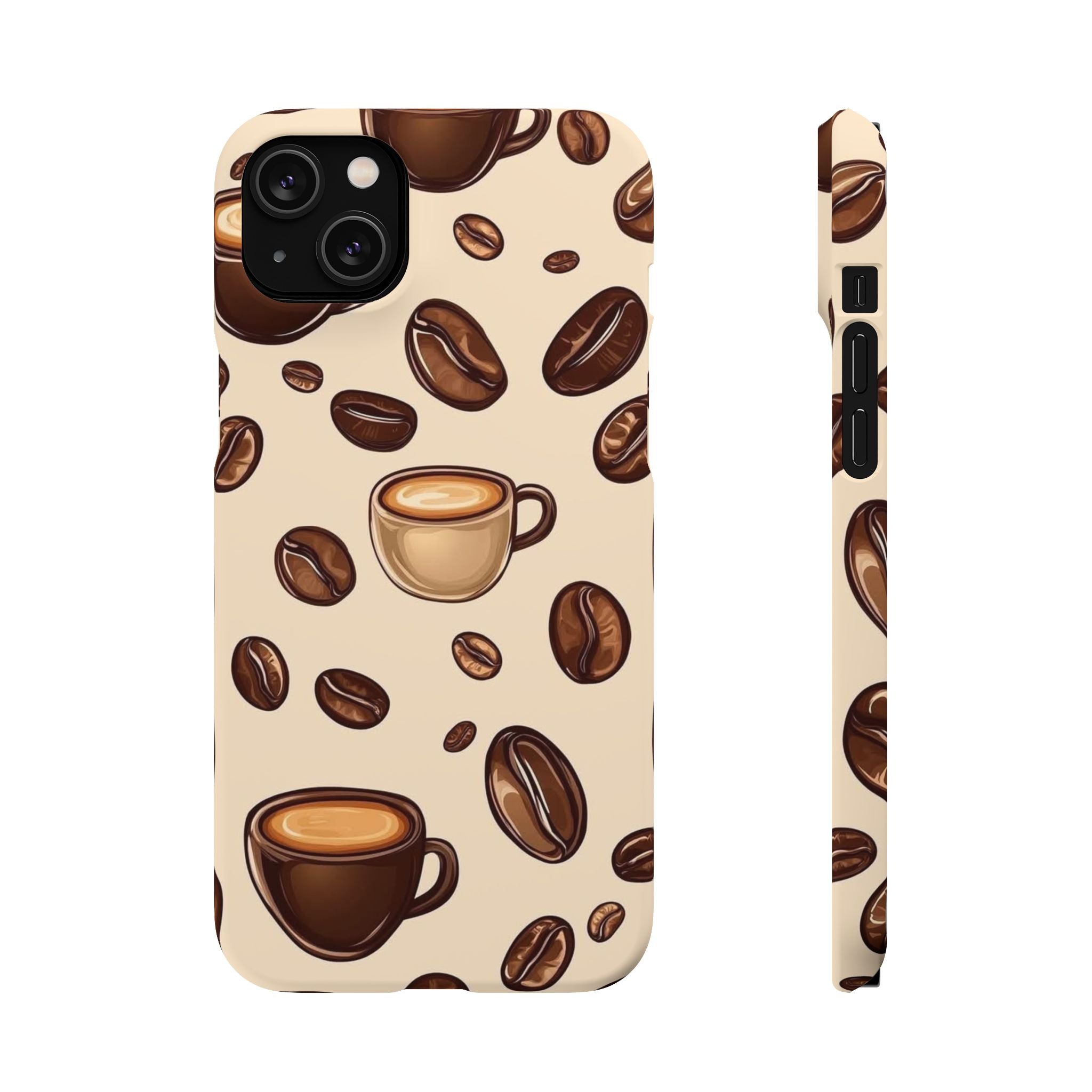 Coffee Lover Snap Cases - Cute Coffee-Themed Phone Cover for Baristas, Gifts for Coffee Enthusiasts, Fall Decor, Unique Phone Accessory