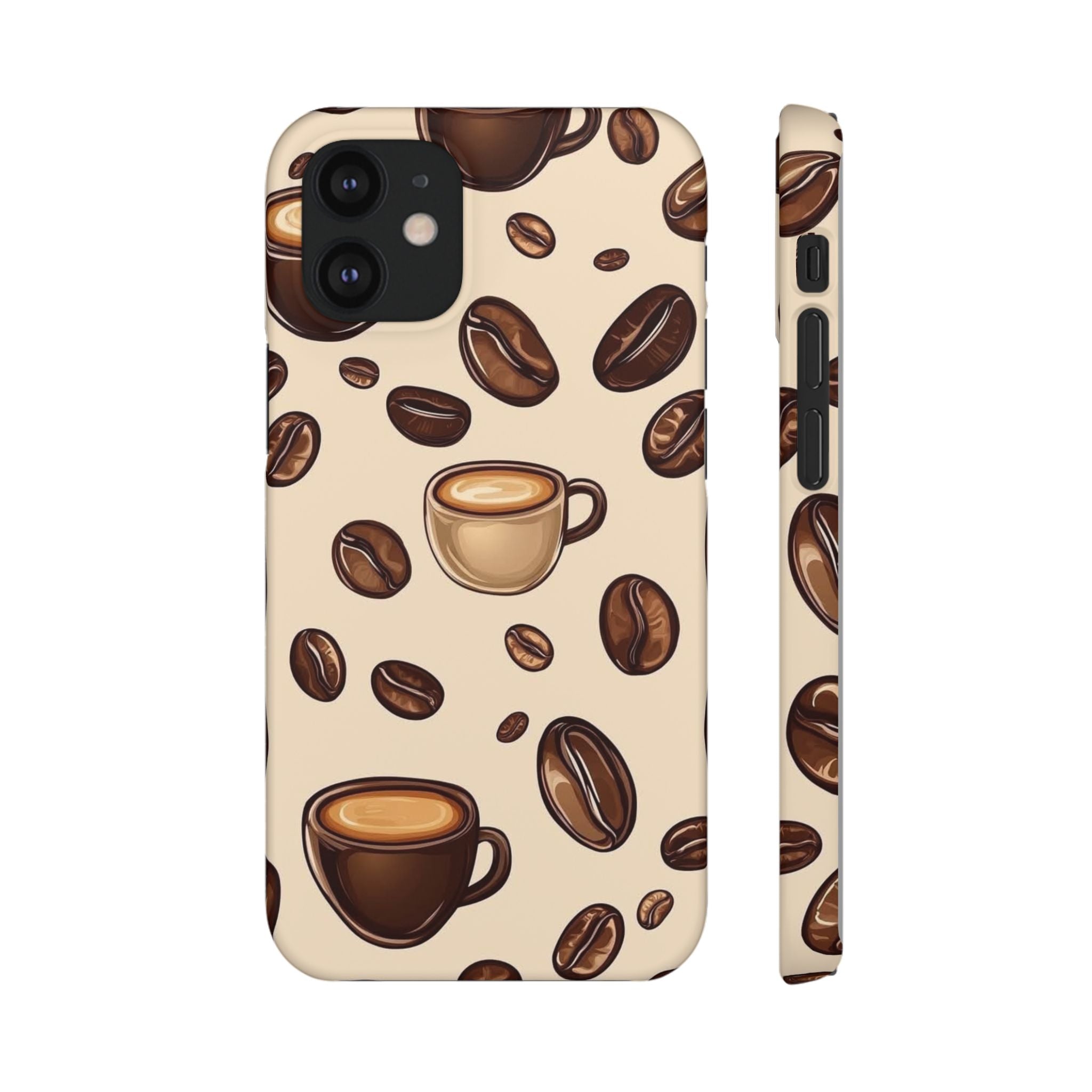 Coffee Lover Snap Cases - Cute Coffee-Themed Phone Cover for Baristas, Gifts for Coffee Enthusiasts, Fall Decor, Unique Phone Accessory