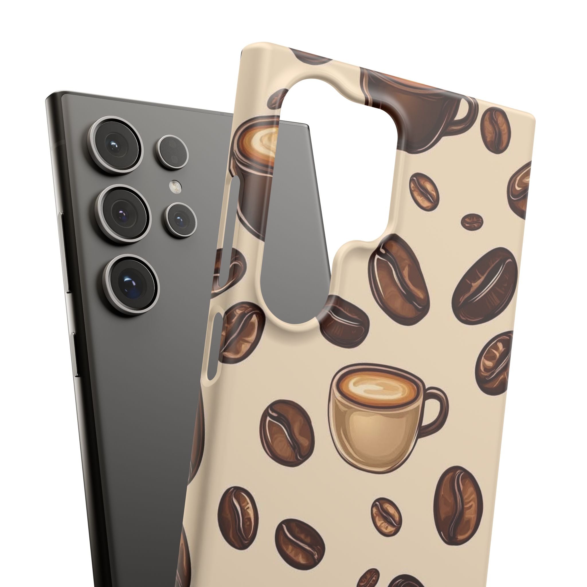 Coffee Lover Snap Cases - Cute Coffee-Themed Phone Cover for Baristas, Gifts for Coffee Enthusiasts, Fall Decor, Unique Phone Accessory