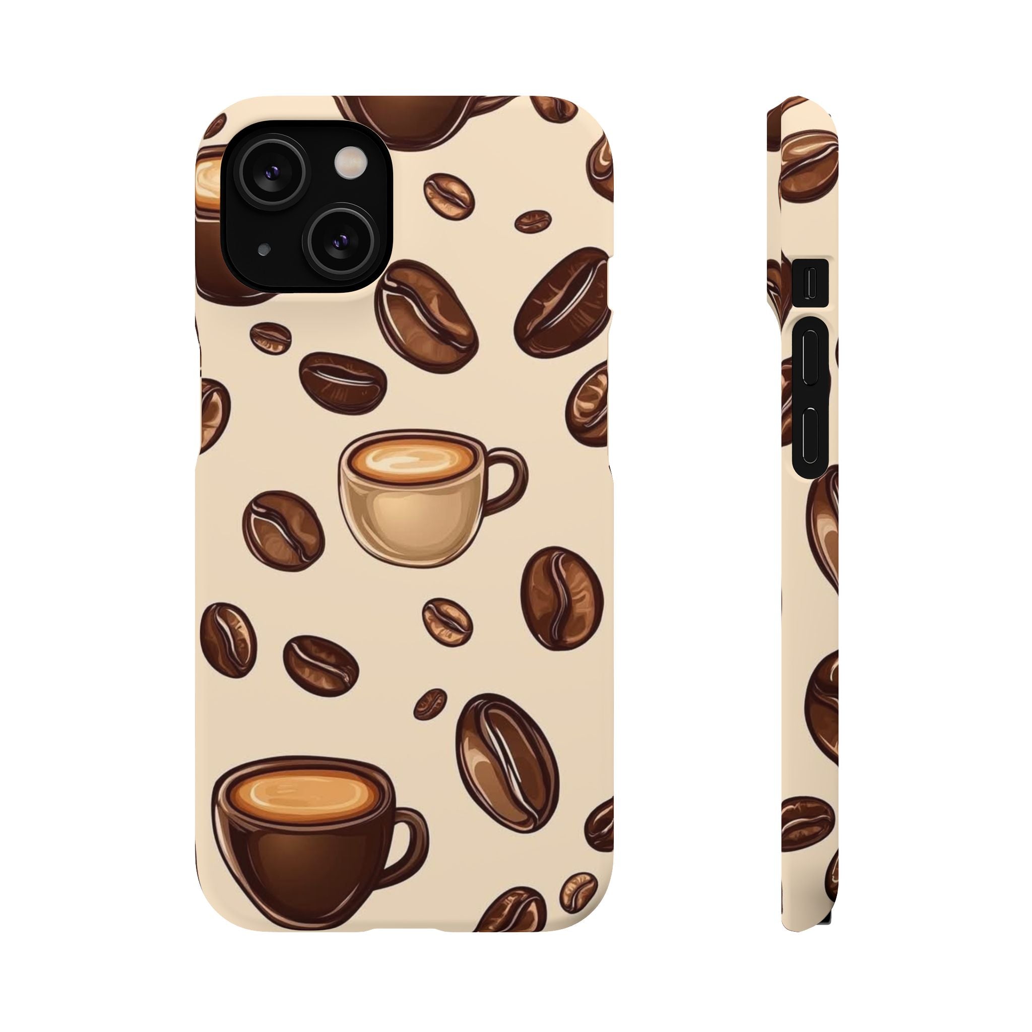Coffee Lover Snap Cases - Cute Coffee-Themed Phone Cover for Baristas, Gifts for Coffee Enthusiasts, Fall Decor, Unique Phone Accessory
