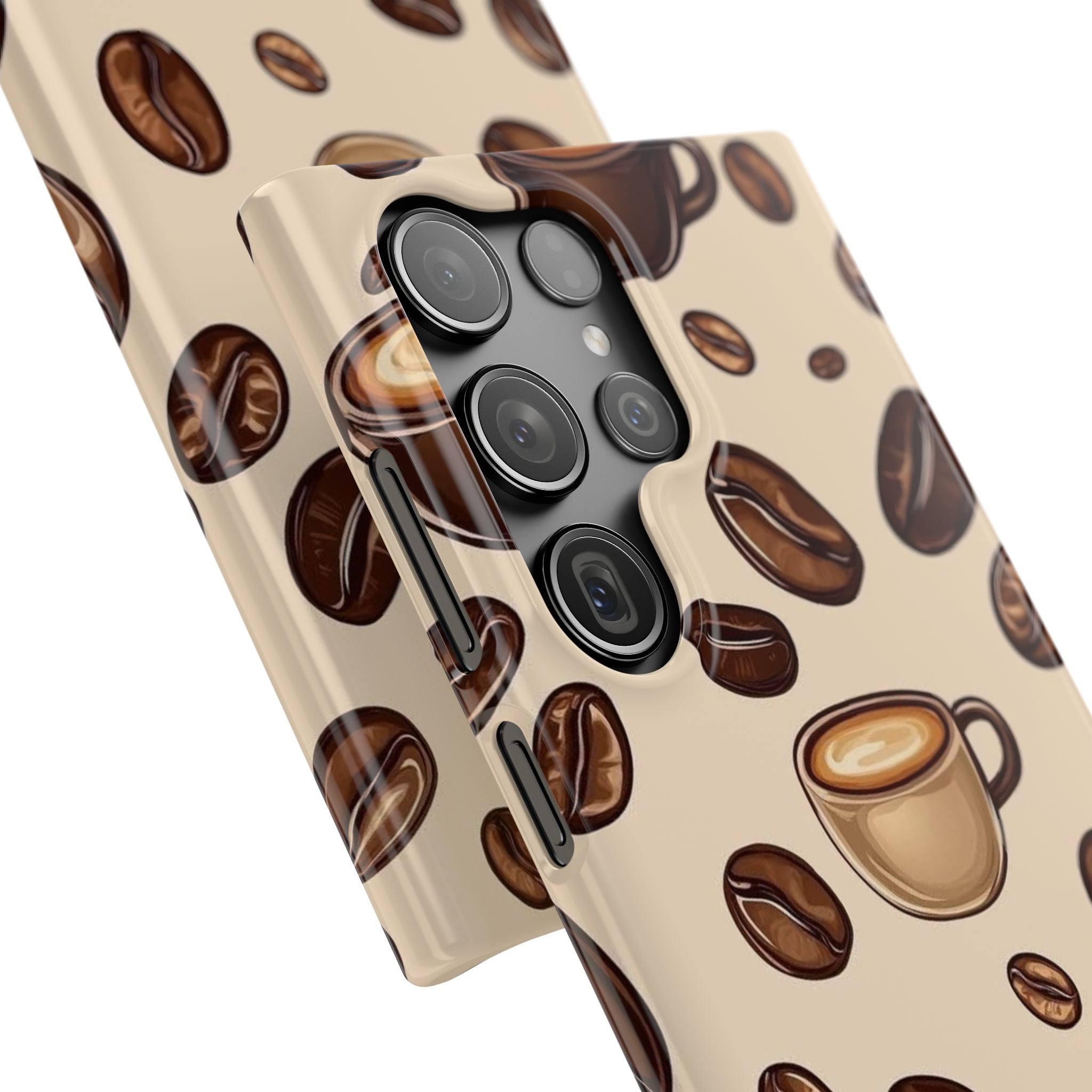 Coffee Lover Snap Cases - Cute Coffee-Themed Phone Cover for Baristas, Gifts for Coffee Enthusiasts, Fall Decor, Unique Phone Accessory