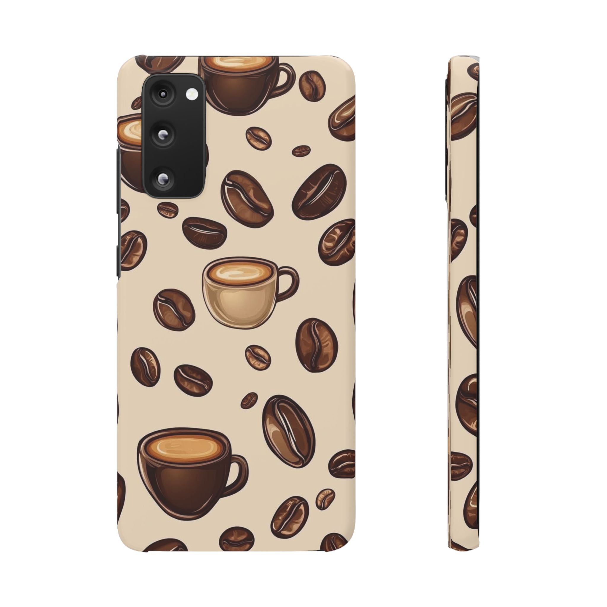 Coffee Lover Snap Cases - Cute Coffee-Themed Phone Cover for Baristas, Gifts for Coffee Enthusiasts, Fall Decor, Unique Phone Accessory