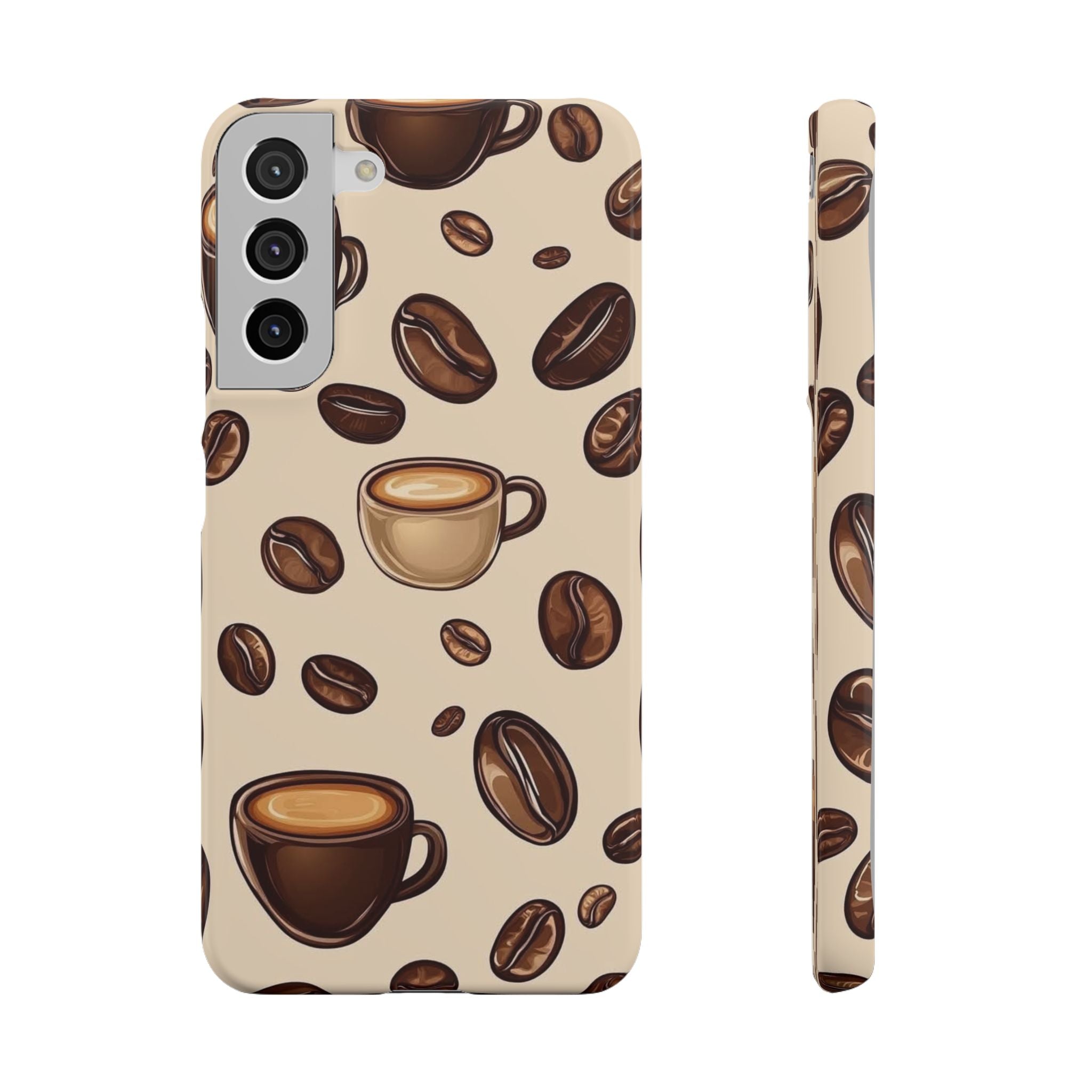 Coffee Lover Snap Cases - Cute Coffee-Themed Phone Cover for Baristas, Gifts for Coffee Enthusiasts, Fall Decor, Unique Phone Accessory