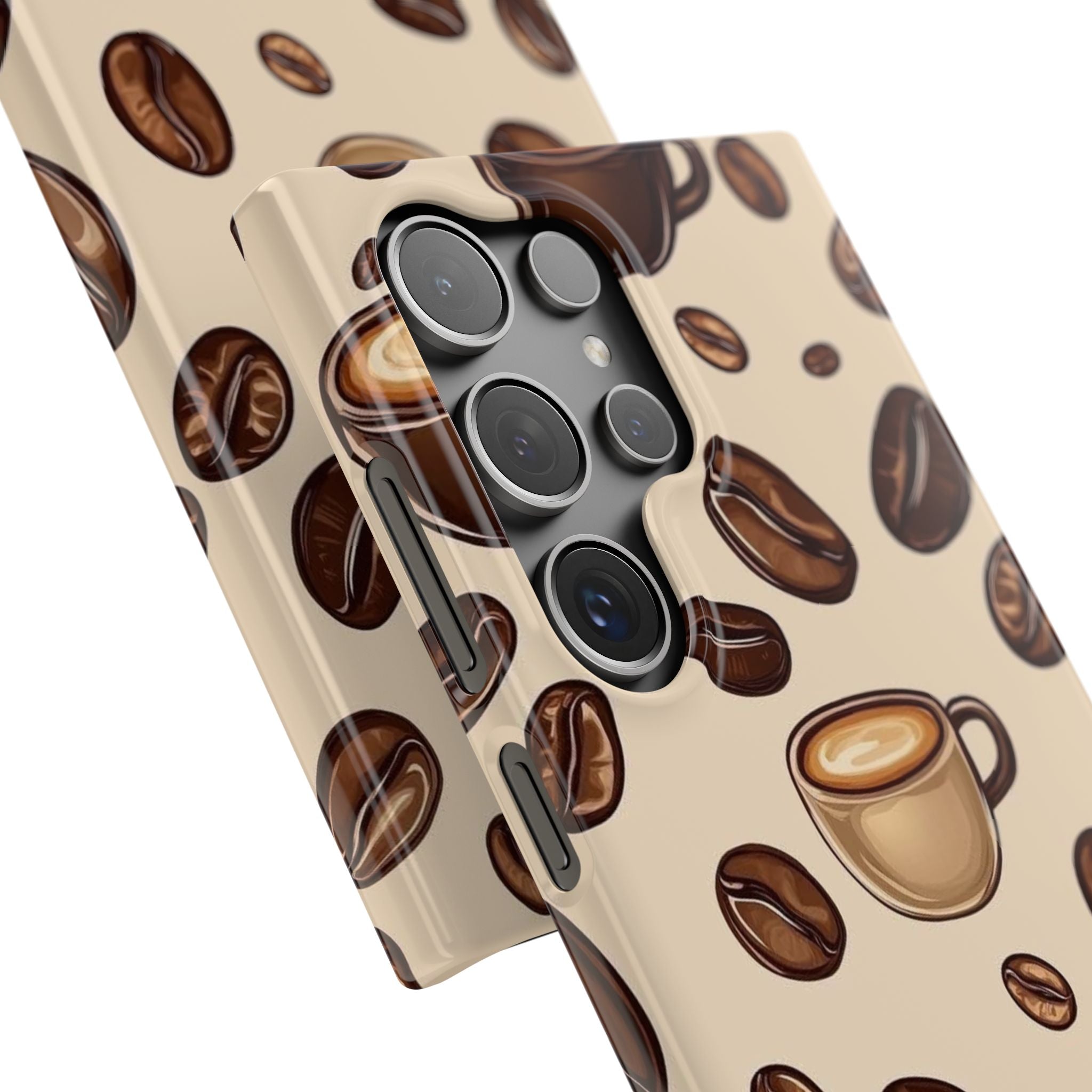 Coffee Lover Snap Cases - Cute Coffee-Themed Phone Cover for Baristas, Gifts for Coffee Enthusiasts, Fall Decor, Unique Phone Accessory