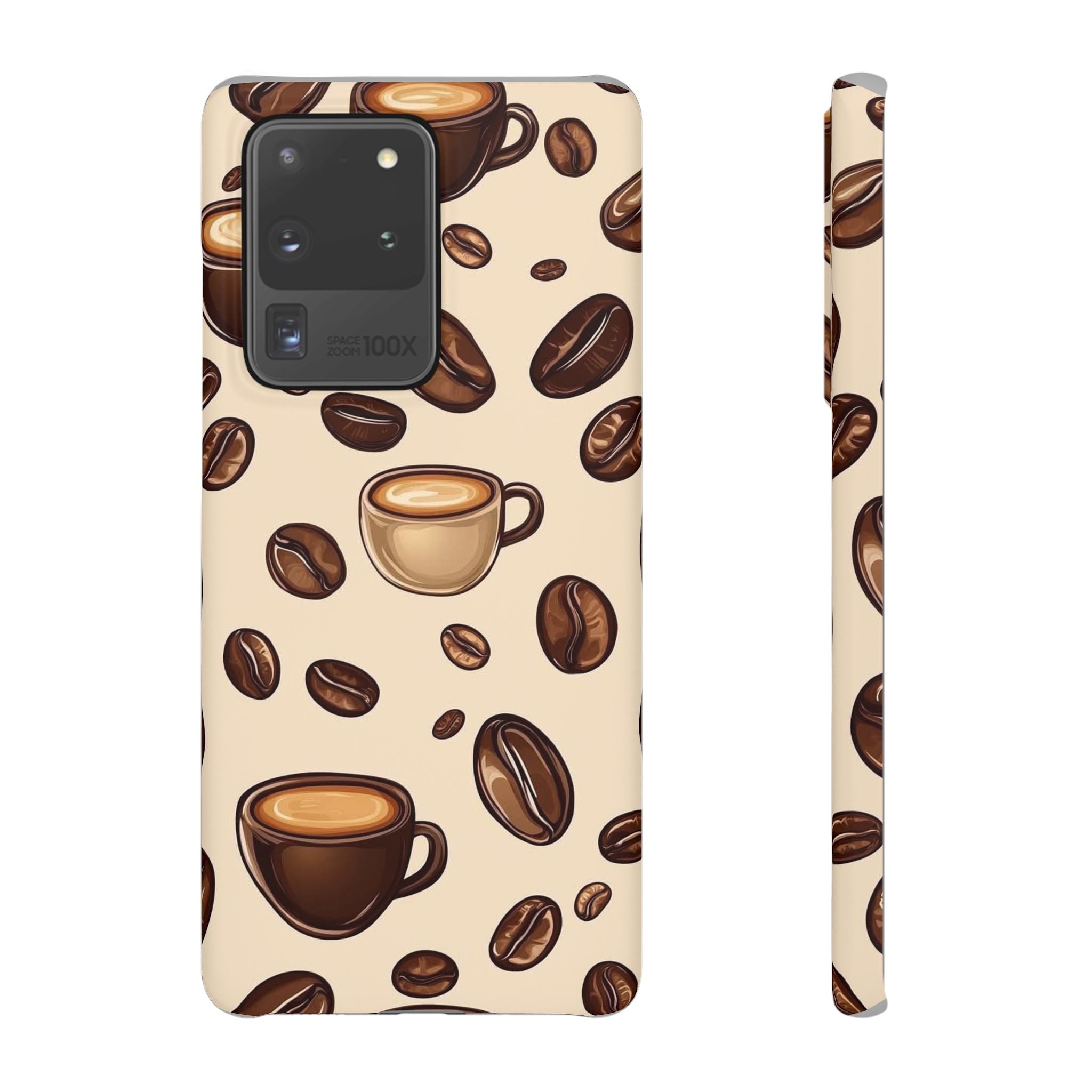 Coffee Lover Snap Cases - Cute Coffee-Themed Phone Cover for Baristas, Gifts for Coffee Enthusiasts, Fall Decor, Unique Phone Accessory