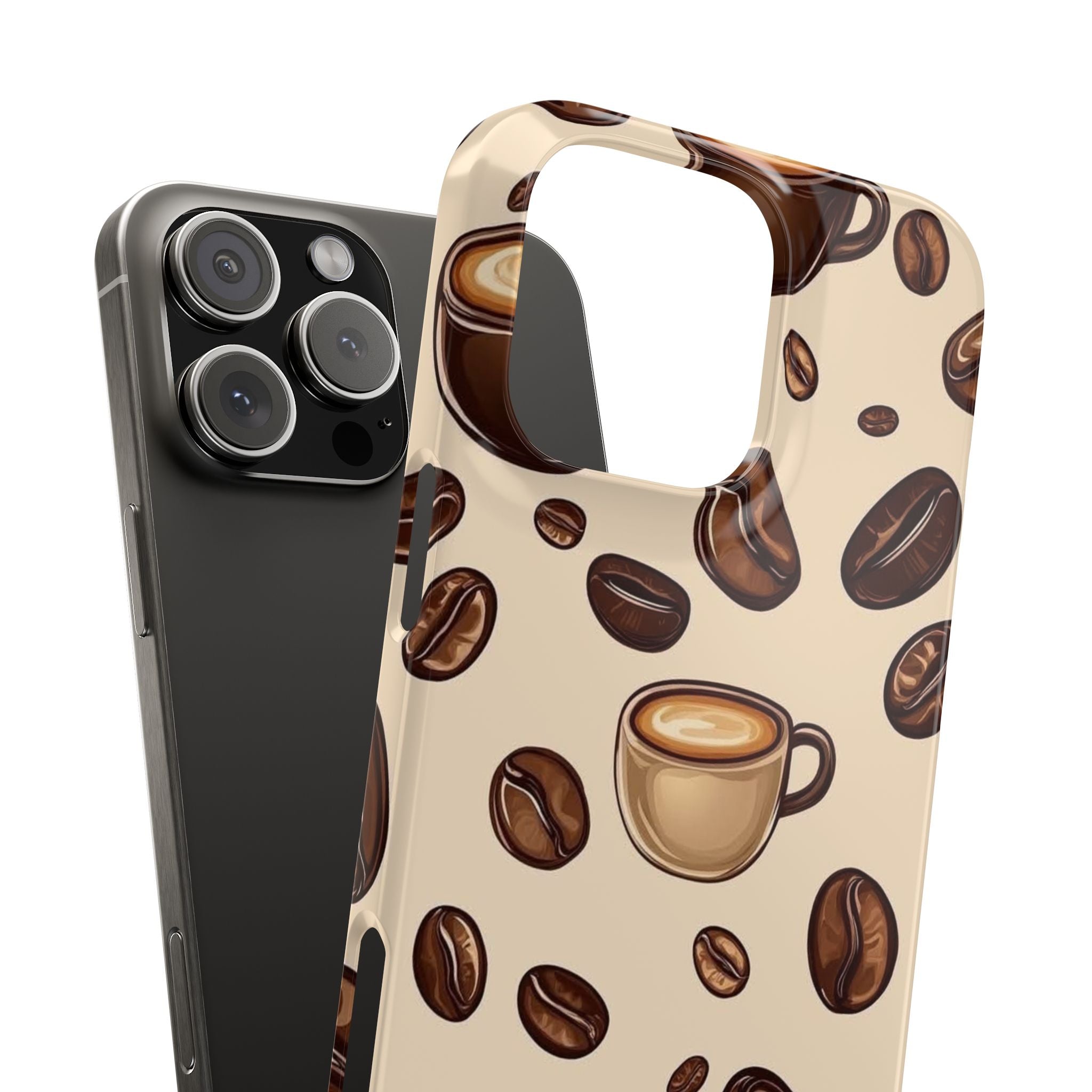 Coffee Lover Snap Cases - Cute Coffee-Themed Phone Cover for Baristas, Gifts for Coffee Enthusiasts, Fall Decor, Unique Phone Accessory