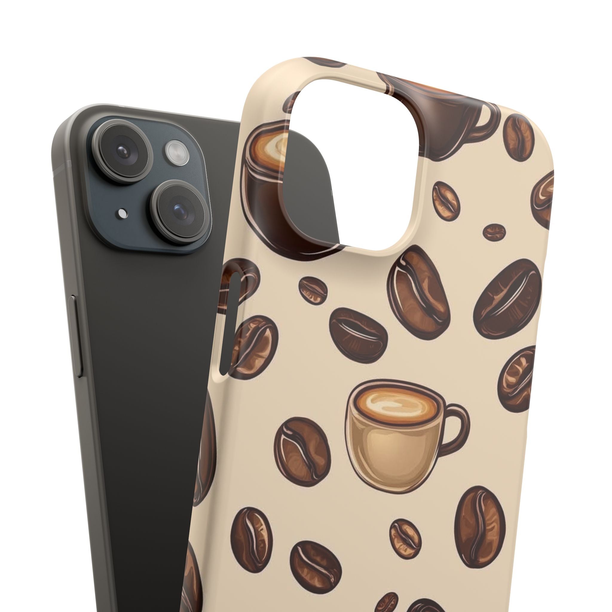 Coffee Lover Snap Cases - Cute Coffee-Themed Phone Cover for Baristas, Gifts for Coffee Enthusiasts, Fall Decor, Unique Phone Accessory