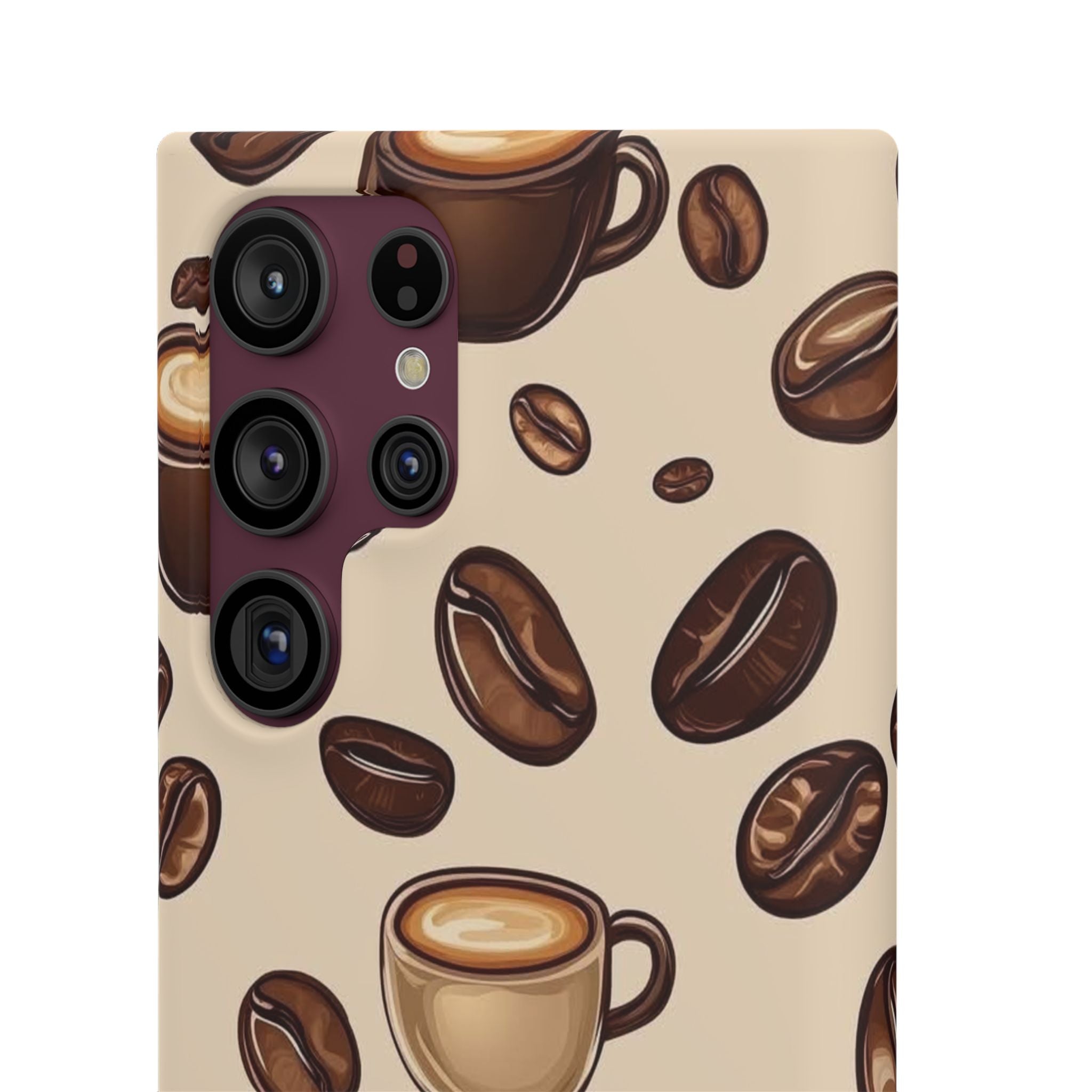 Coffee Lover Snap Cases - Cute Coffee-Themed Phone Cover for Baristas, Gifts for Coffee Enthusiasts, Fall Decor, Unique Phone Accessory