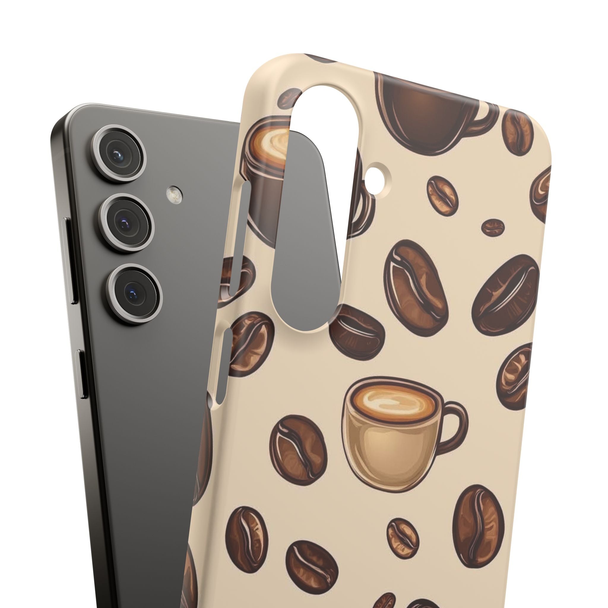 Coffee Lover Snap Cases - Cute Coffee-Themed Phone Cover for Baristas, Gifts for Coffee Enthusiasts, Fall Decor, Unique Phone Accessory