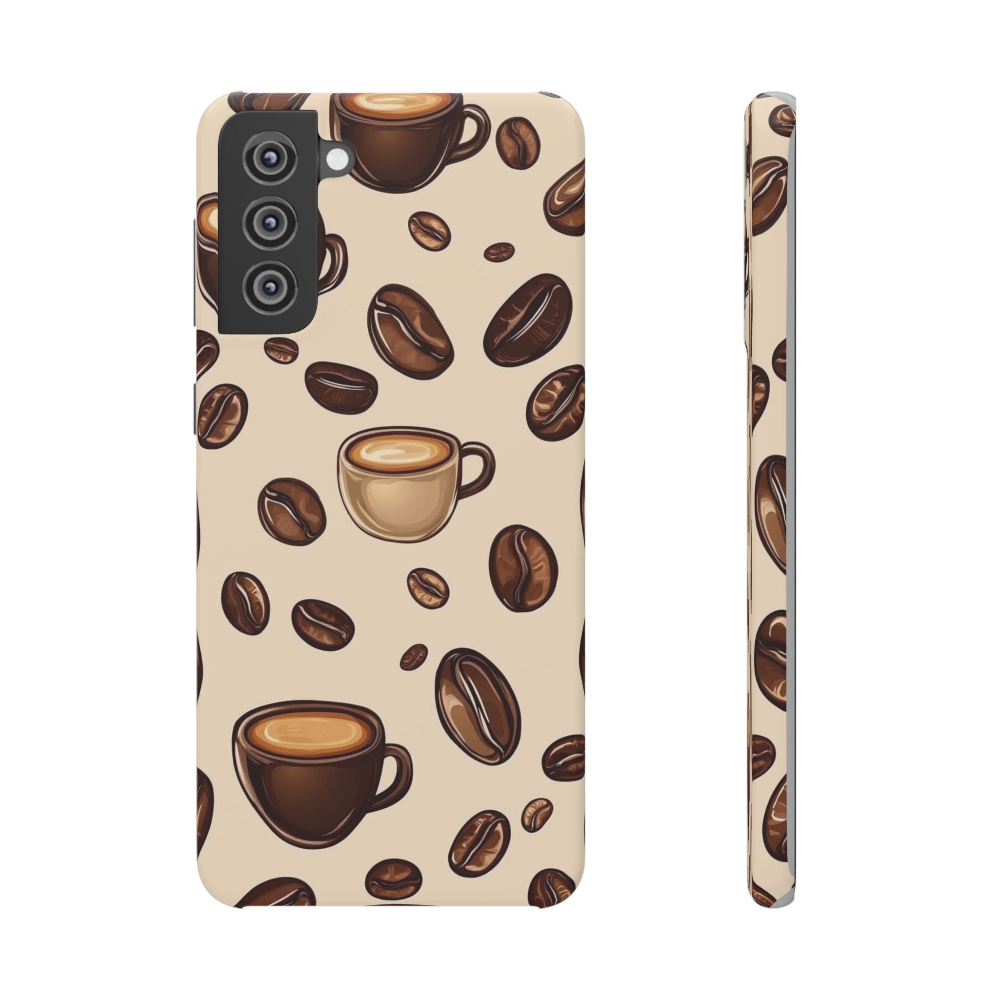 Coffee Lover Snap Cases - Cute Coffee-Themed Phone Cover for Baristas, Gifts for Coffee Enthusiasts, Fall Decor, Unique Phone Accessory
