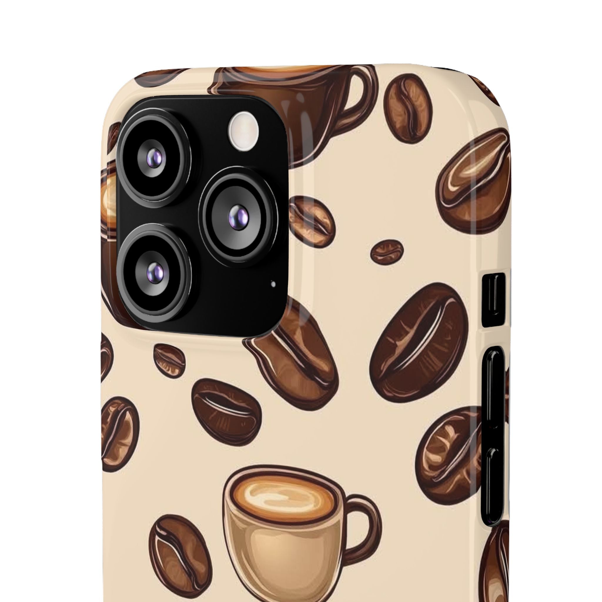 Coffee Lover Snap Cases - Cute Coffee-Themed Phone Cover for Baristas, Gifts for Coffee Enthusiasts, Fall Decor, Unique Phone Accessory