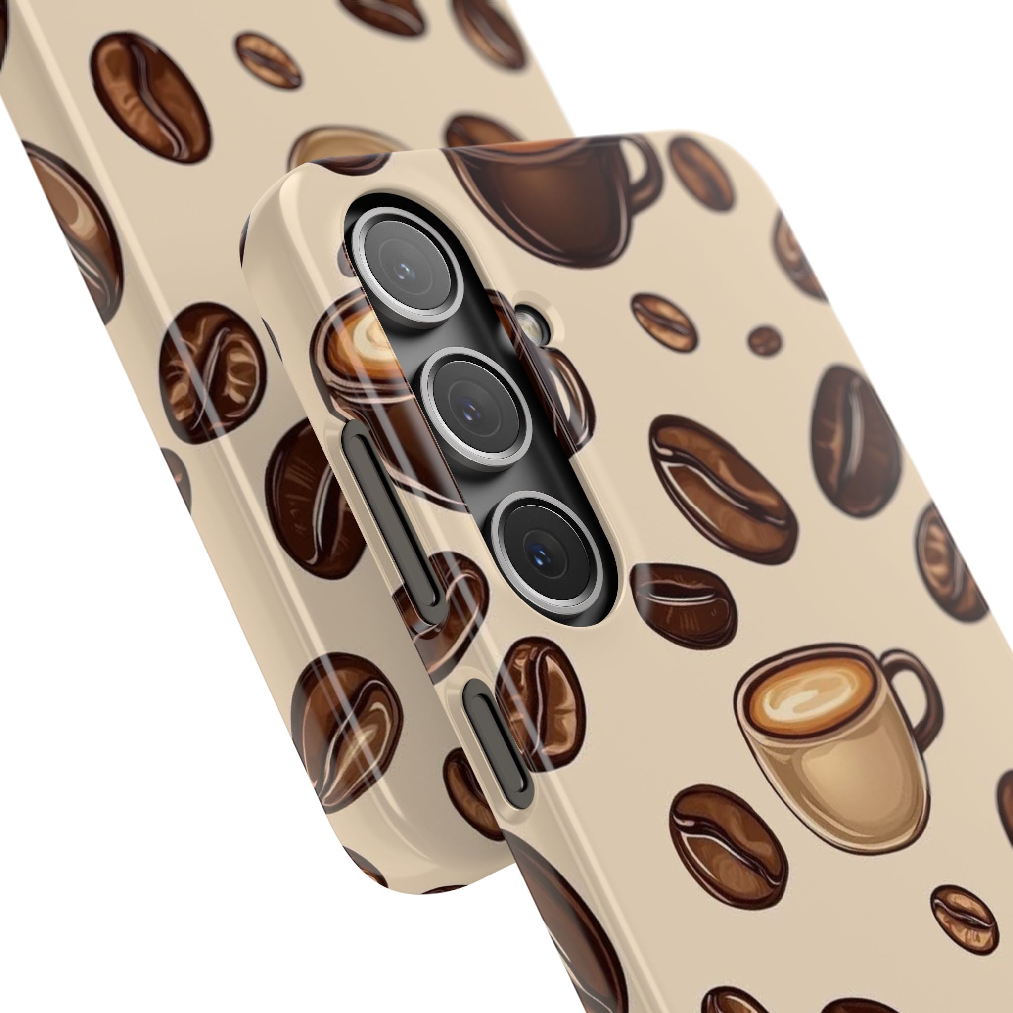 Coffee Lover Snap Cases - Cute Coffee-Themed Phone Cover for Baristas, Gifts for Coffee Enthusiasts, Fall Decor, Unique Phone Accessory