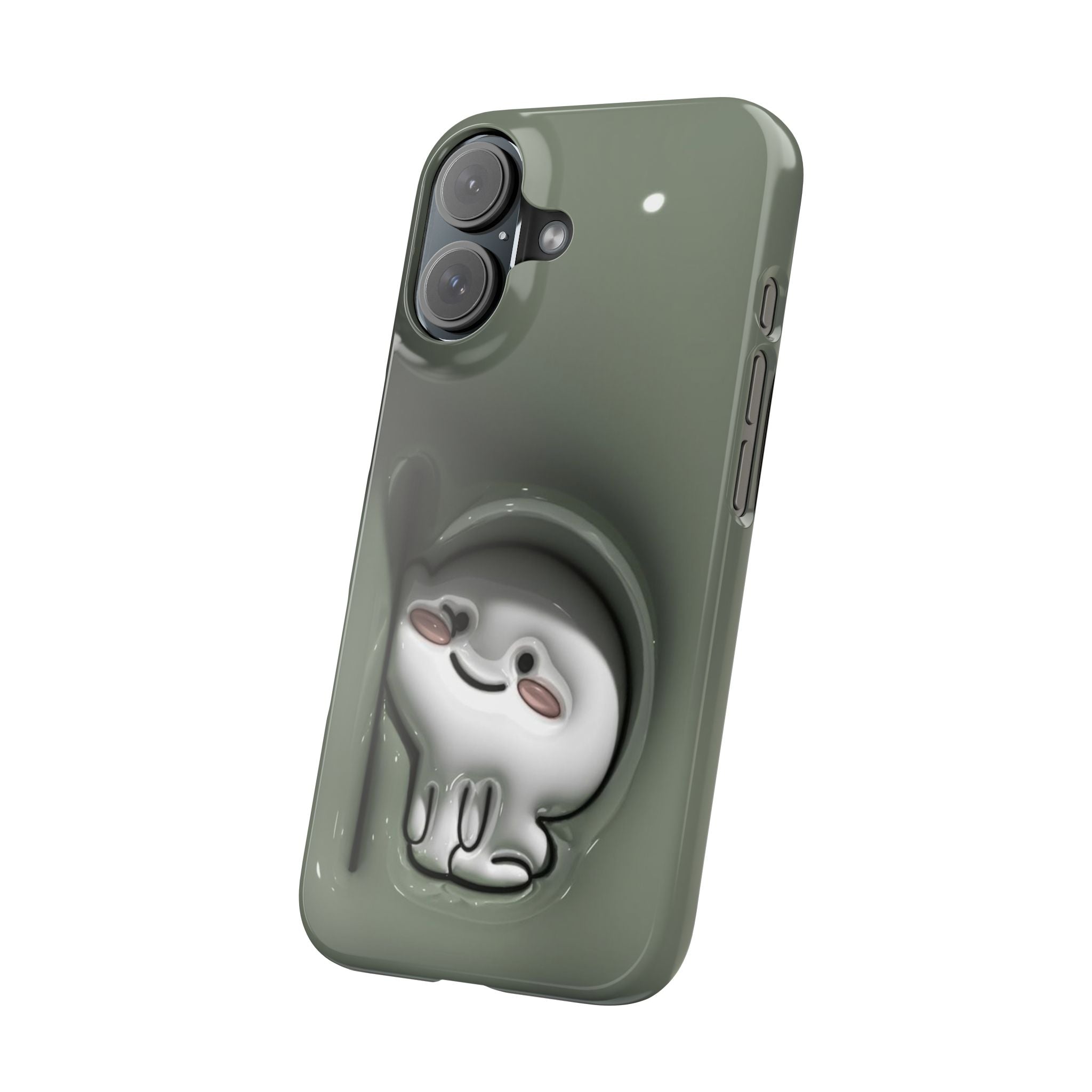 Cute Character Slim Phone Case | Whimsical Protection for Phones | Aesthetic Gift for Teens | Adorable Accessories | Trendy Tech Cases