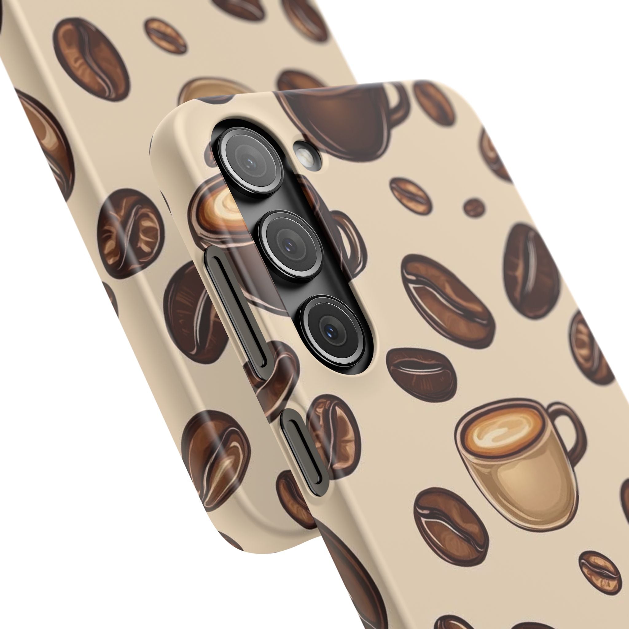 Coffee Lover Snap Cases - Cute Coffee-Themed Phone Cover for Baristas, Gifts for Coffee Enthusiasts, Fall Decor, Unique Phone Accessory