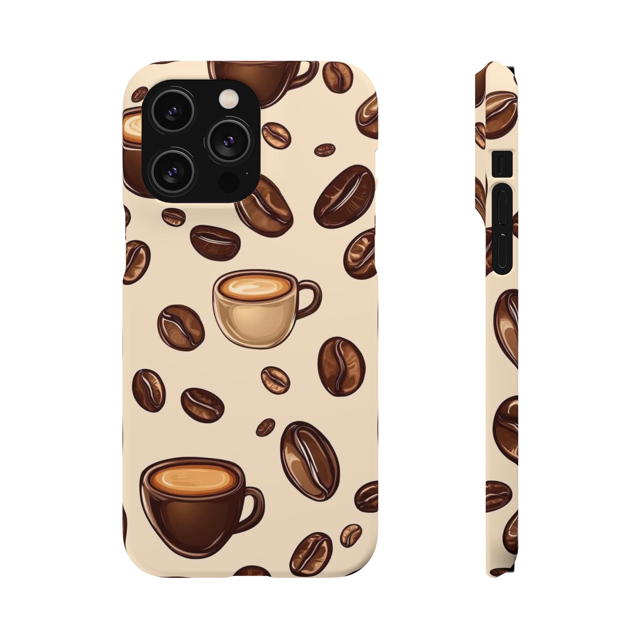Coffee Lover Snap Cases - Cute Coffee-Themed Phone Cover for Baristas, Gifts for Coffee Enthusiasts, Fall Decor, Unique Phone Accessory