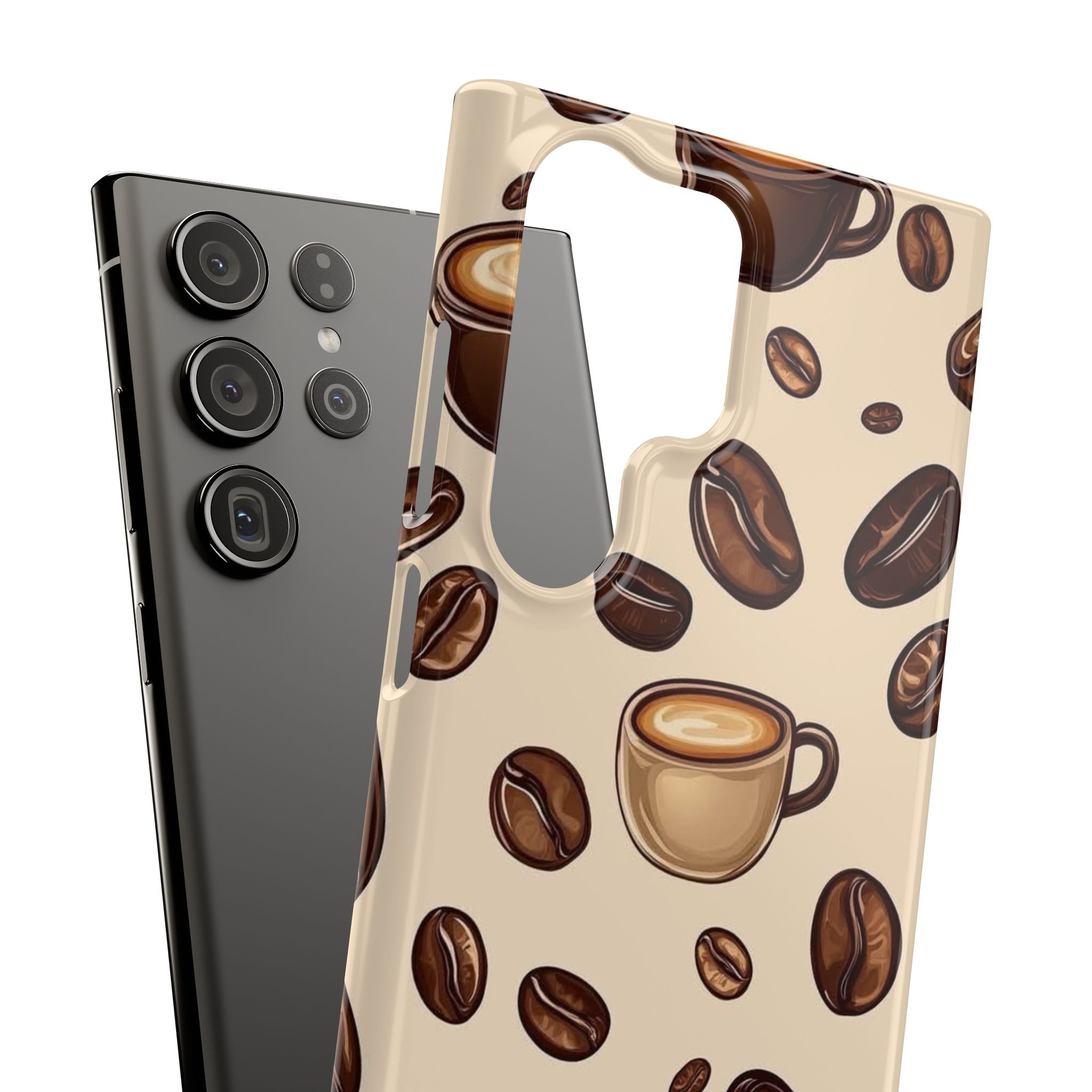 Coffee Lover Snap Cases - Cute Coffee-Themed Phone Cover for Baristas, Gifts for Coffee Enthusiasts, Fall Decor, Unique Phone Accessory