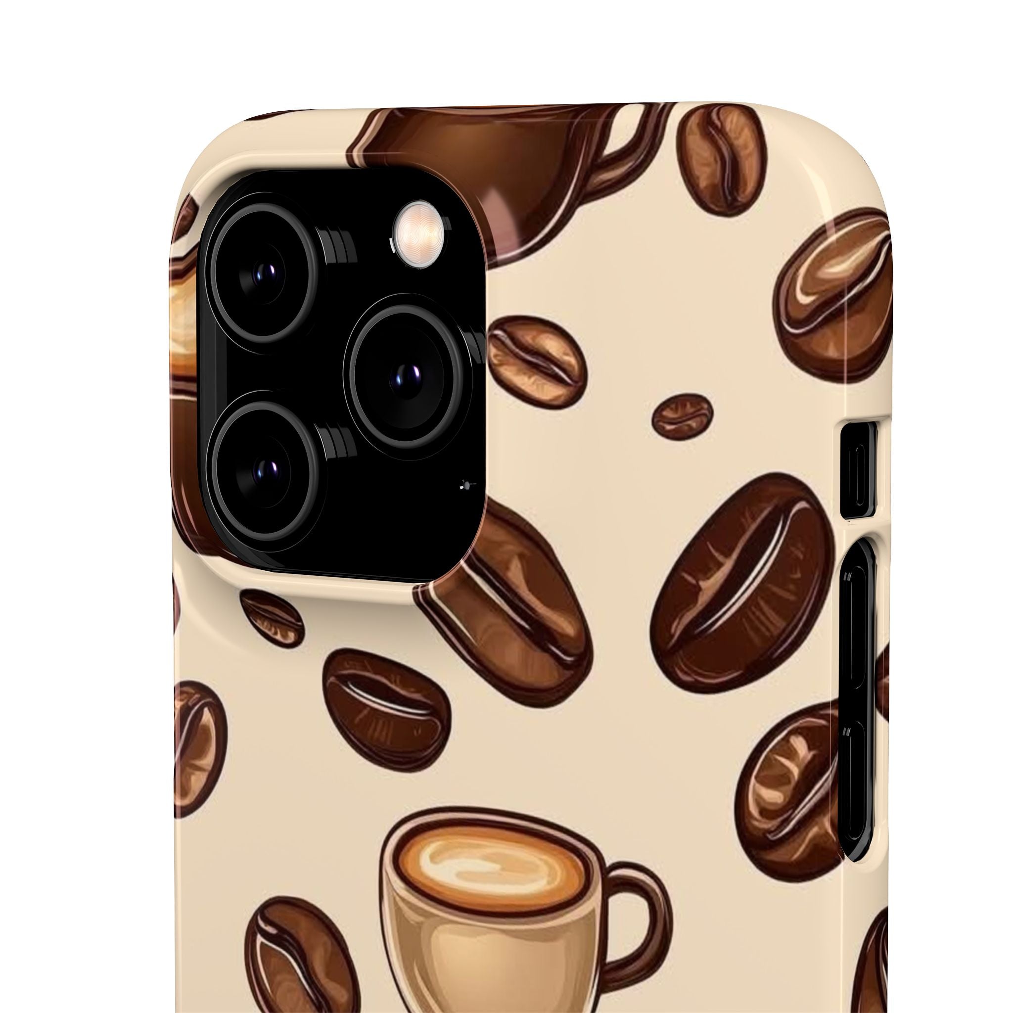 Coffee Lover Snap Cases - Cute Coffee-Themed Phone Cover for Baristas, Gifts for Coffee Enthusiasts, Fall Decor, Unique Phone Accessory