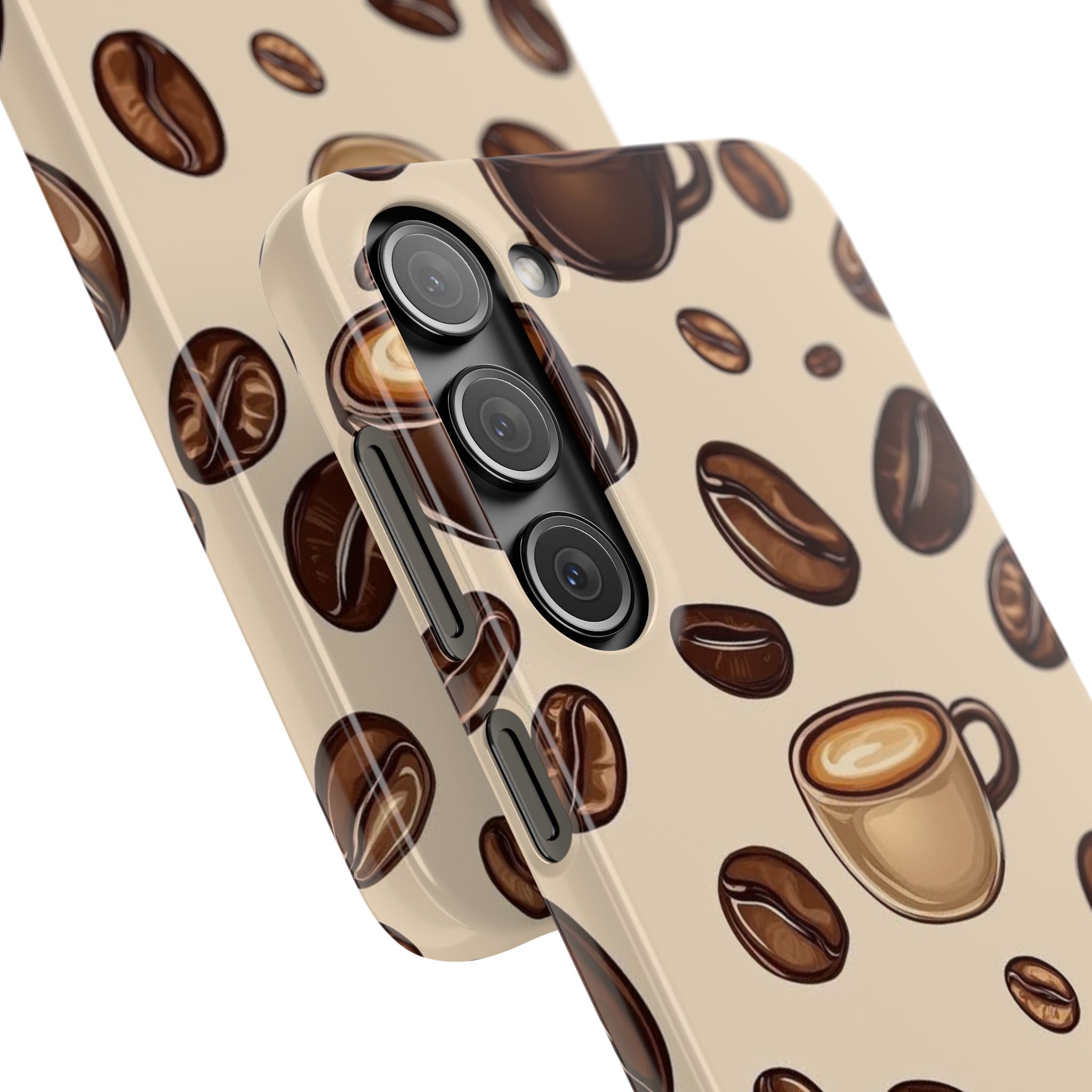 Coffee Lover Snap Cases - Cute Coffee-Themed Phone Cover for Baristas, Gifts for Coffee Enthusiasts, Fall Decor, Unique Phone Accessory