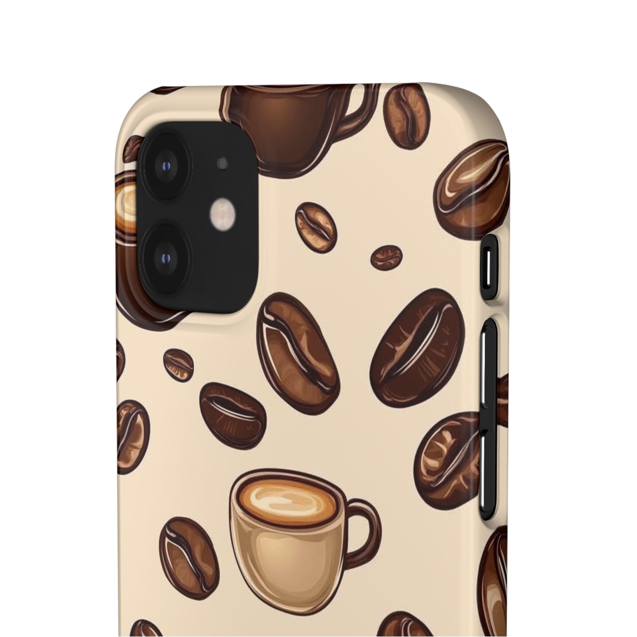 Coffee Lover Snap Cases - Cute Coffee-Themed Phone Cover for Baristas, Gifts for Coffee Enthusiasts, Fall Decor, Unique Phone Accessory