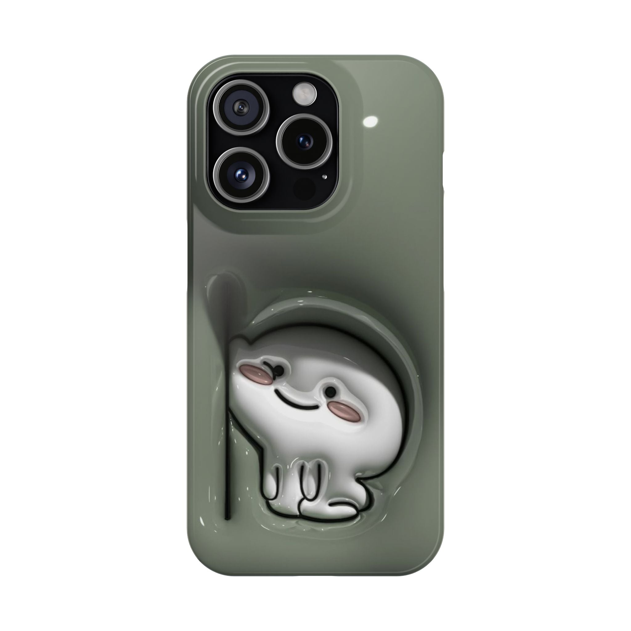 Cute Character Slim Phone Case | Whimsical Protection for Phones | Aesthetic Gift for Teens | Adorable Accessories | Trendy Tech Cases