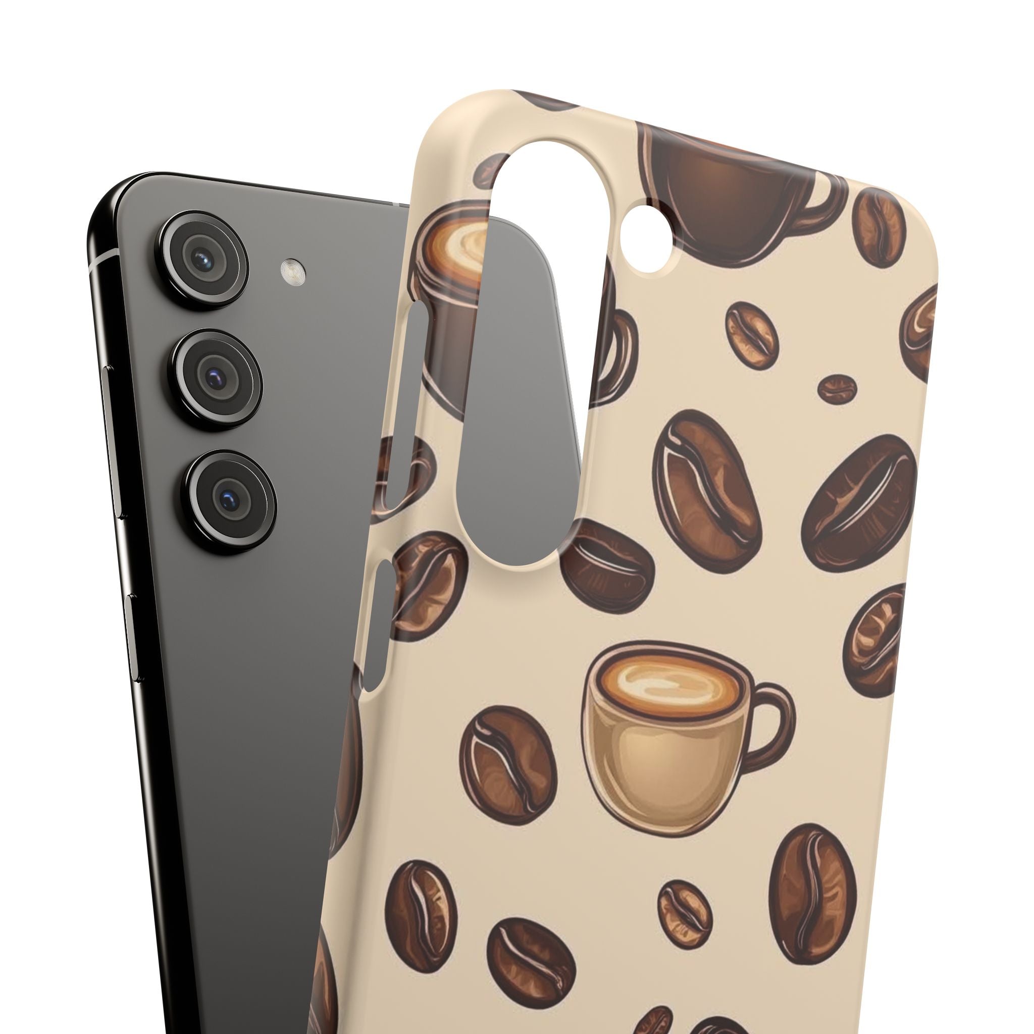 Coffee Lover Snap Cases - Cute Coffee-Themed Phone Cover for Baristas, Gifts for Coffee Enthusiasts, Fall Decor, Unique Phone Accessory