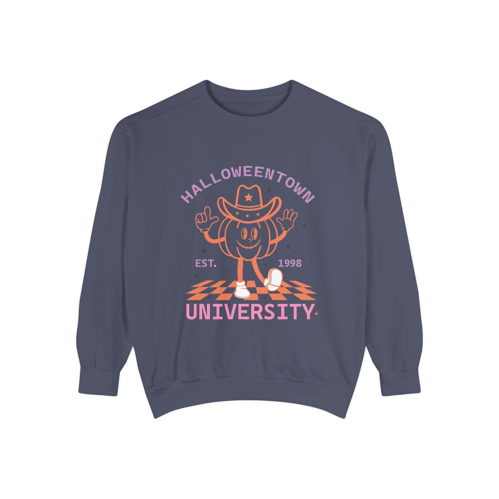 Halloween Town Sweatshirt, Cozy Fall Apparel, Unisex Halloween Clothing, Funny Sweatshirt, Trick or Treat Outfit, Gift for Halloween Lovers