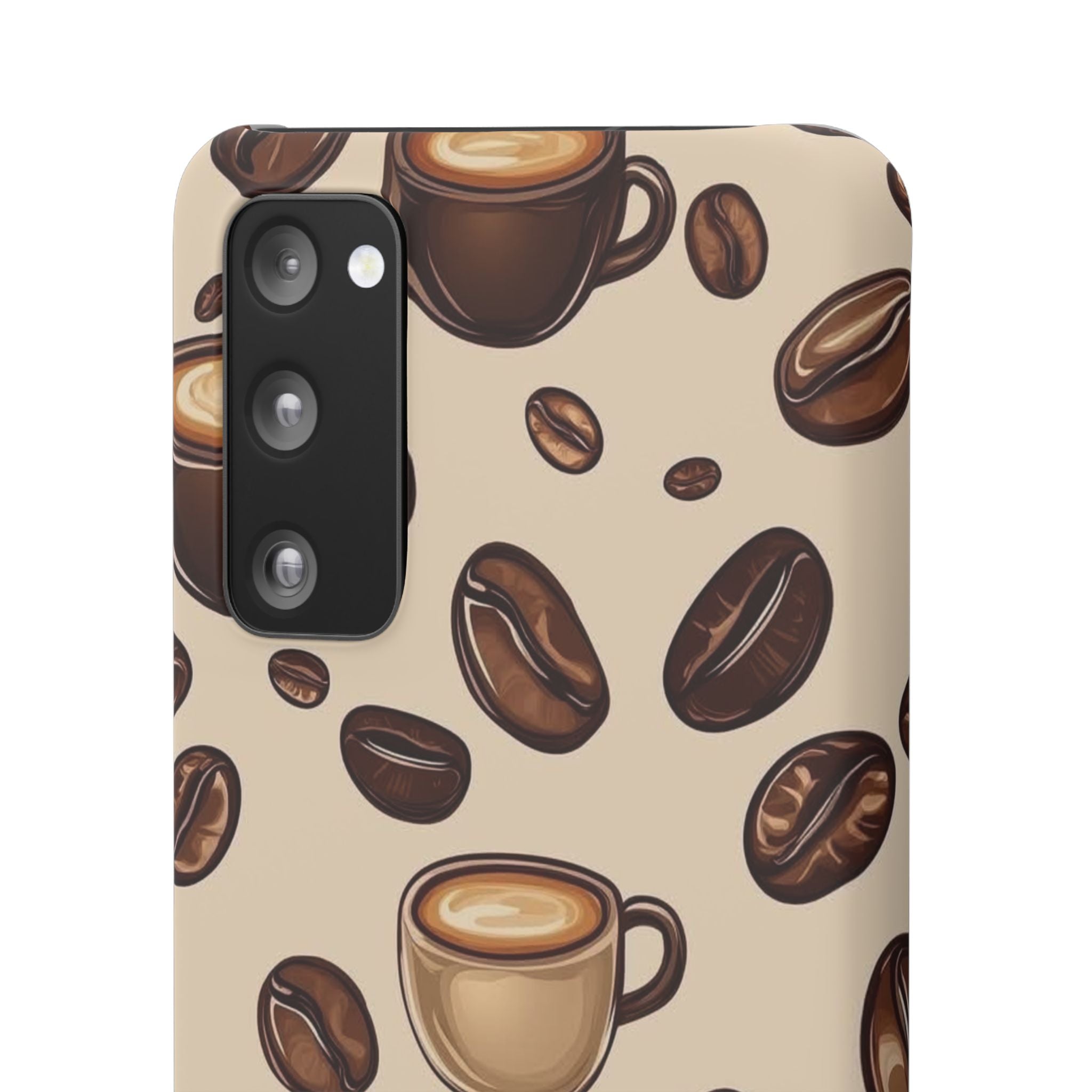 Coffee Lover Snap Cases - Cute Coffee-Themed Phone Cover for Baristas, Gifts for Coffee Enthusiasts, Fall Decor, Unique Phone Accessory