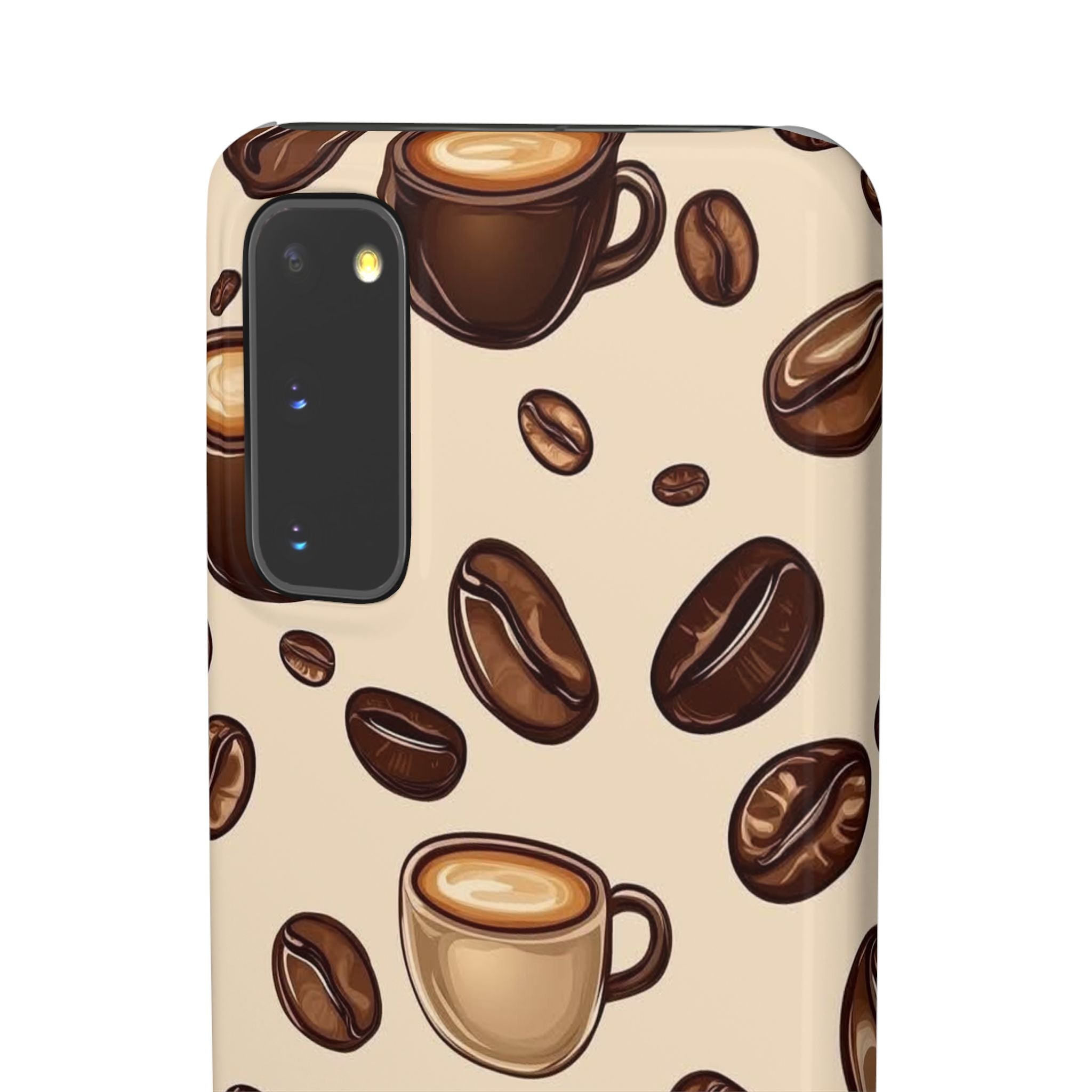 Coffee Lover Snap Cases - Cute Coffee-Themed Phone Cover for Baristas, Gifts for Coffee Enthusiasts, Fall Decor, Unique Phone Accessory