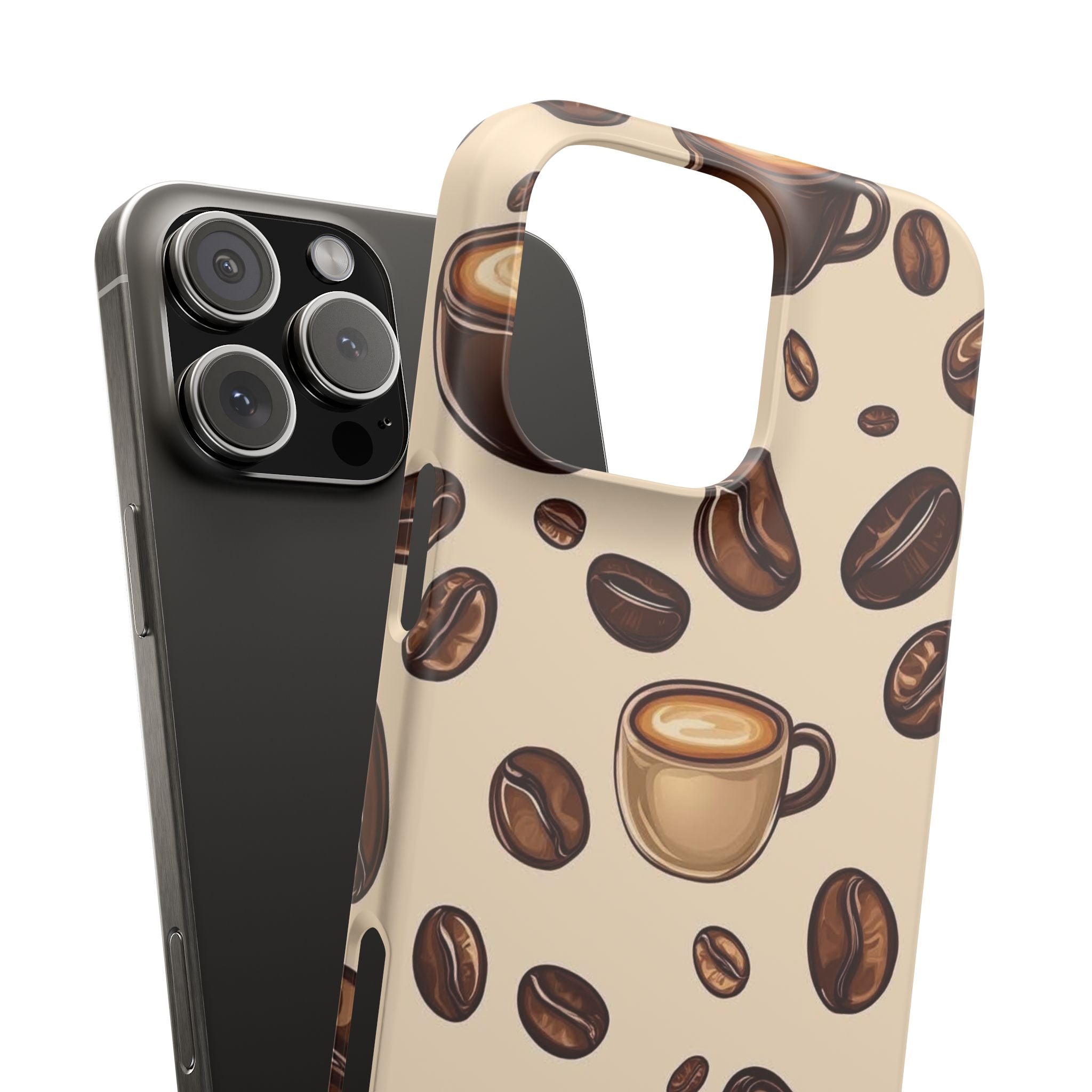 Coffee Lover Snap Cases - Cute Coffee-Themed Phone Cover for Baristas, Gifts for Coffee Enthusiasts, Fall Decor, Unique Phone Accessory
