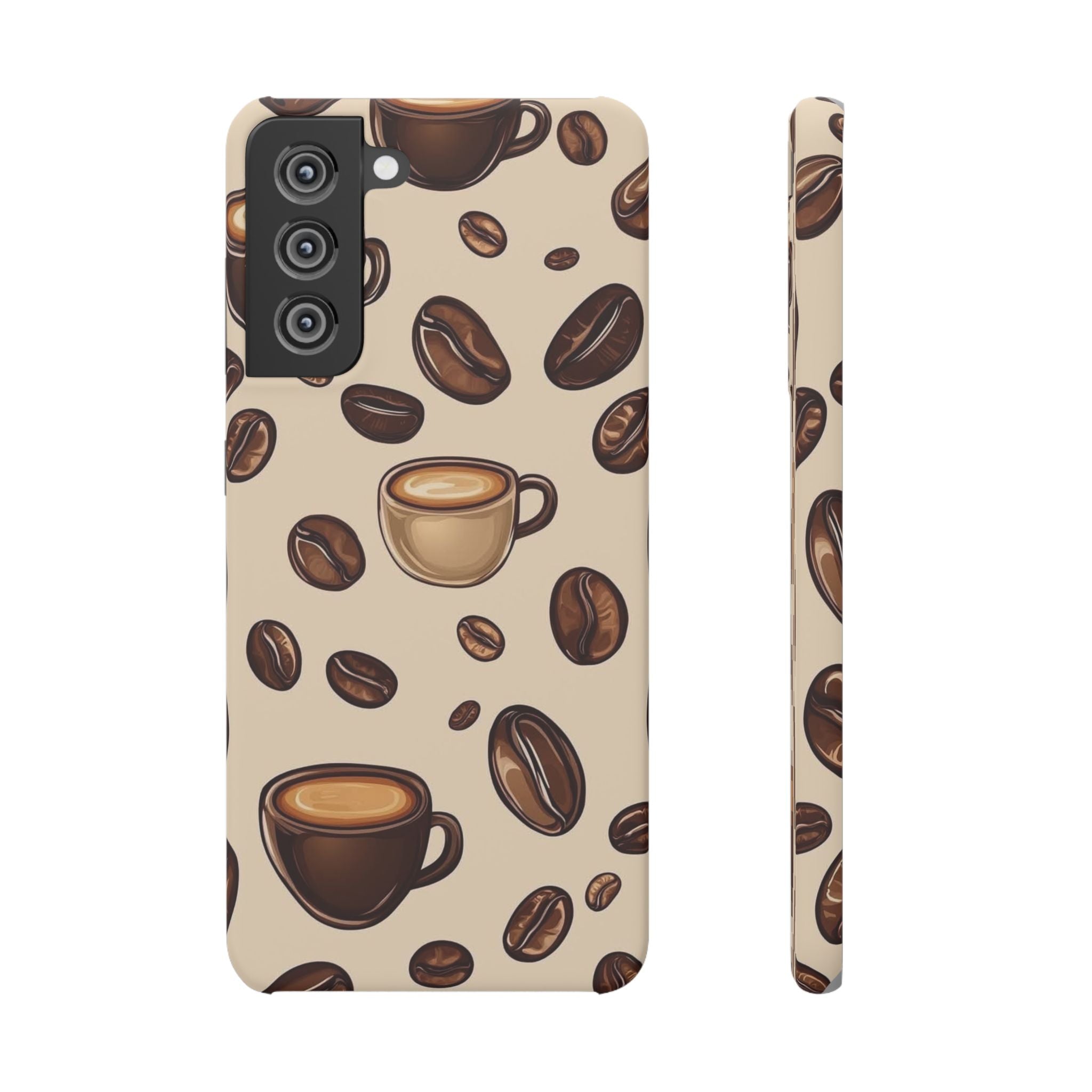 Coffee Lover Snap Cases - Cute Coffee-Themed Phone Cover for Baristas, Gifts for Coffee Enthusiasts, Fall Decor, Unique Phone Accessory