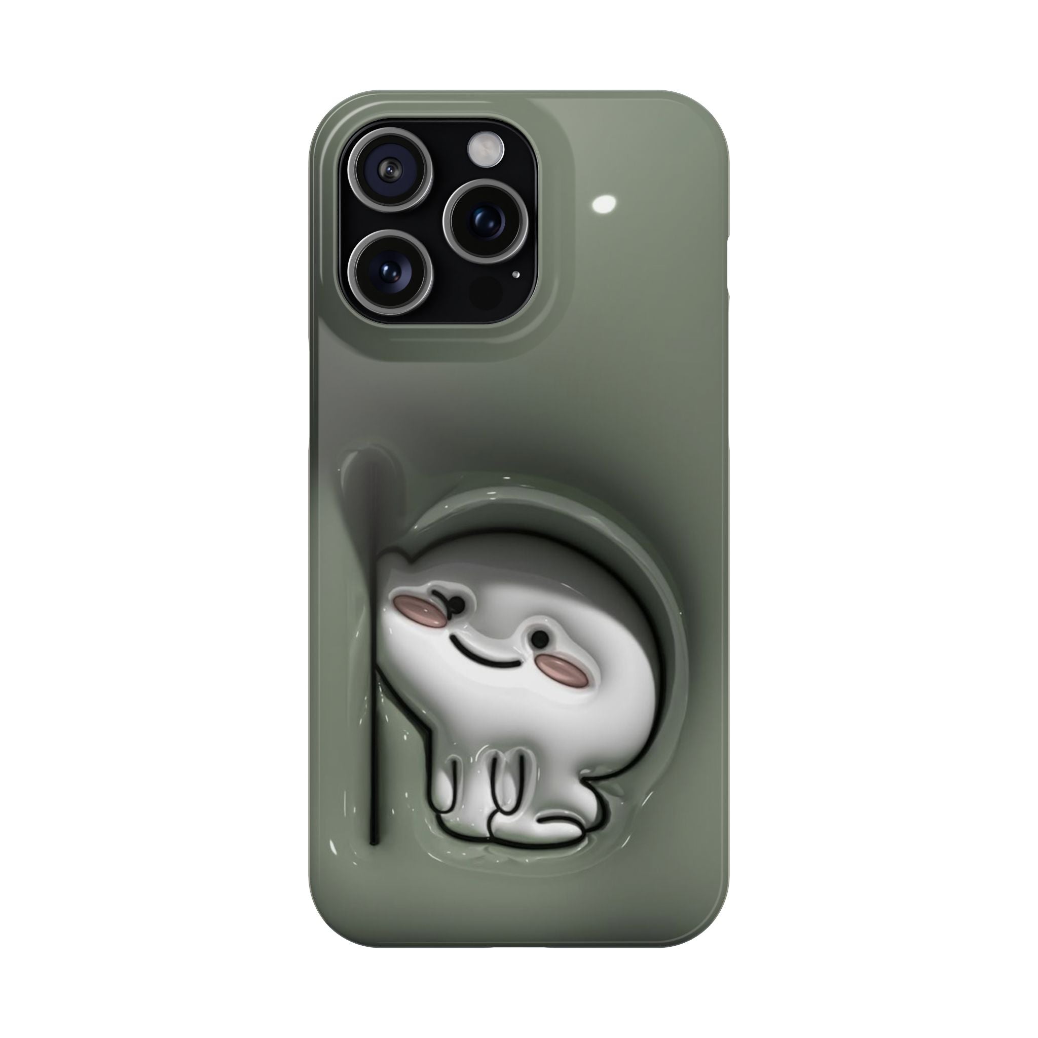 Cute Character Slim Phone Case | Whimsical Protection for Phones | Aesthetic Gift for Teens | Adorable Accessories | Trendy Tech Cases