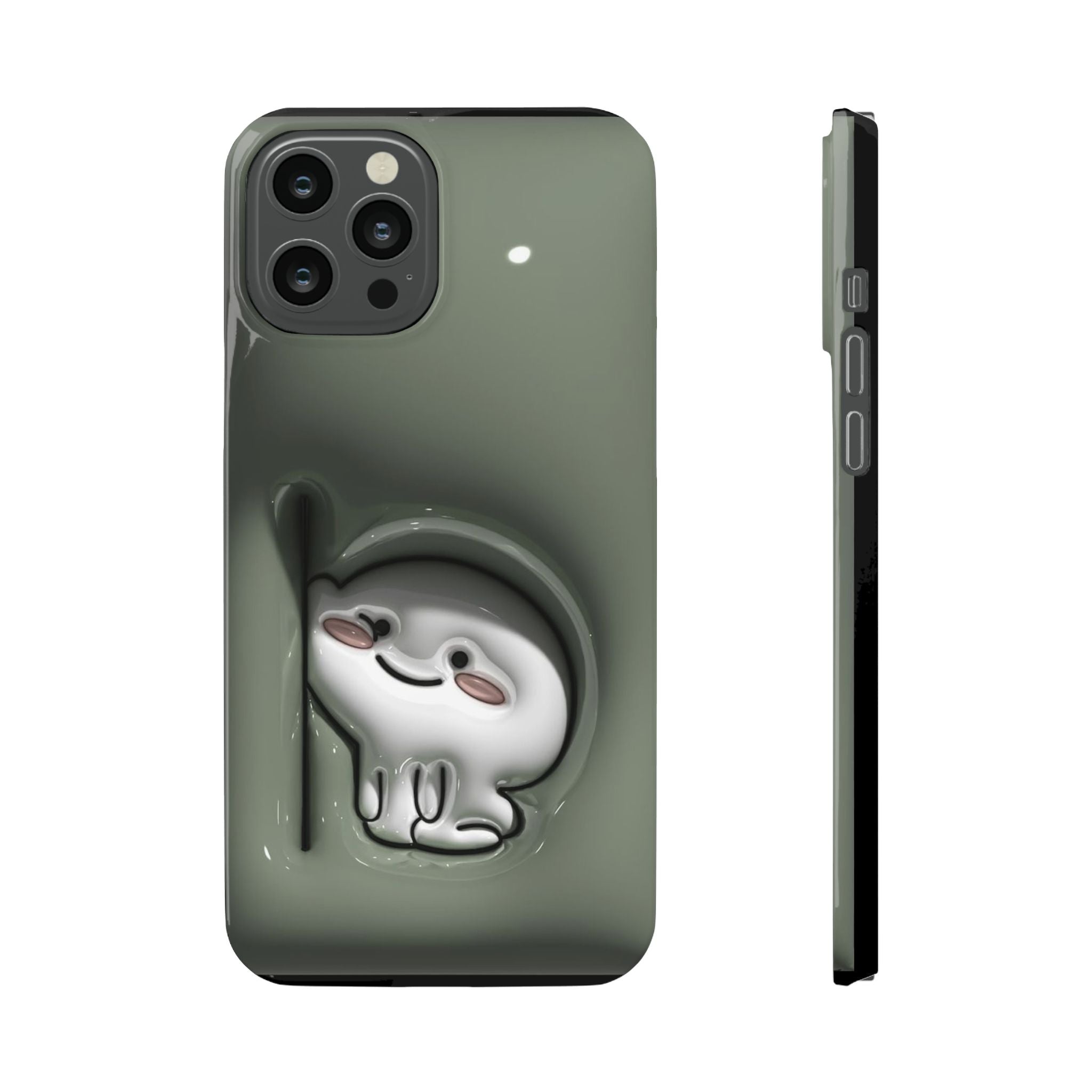 Cute Character Slim Phone Case | Whimsical Protection for Phones | Aesthetic Gift for Teens | Adorable Accessories | Trendy Tech Cases