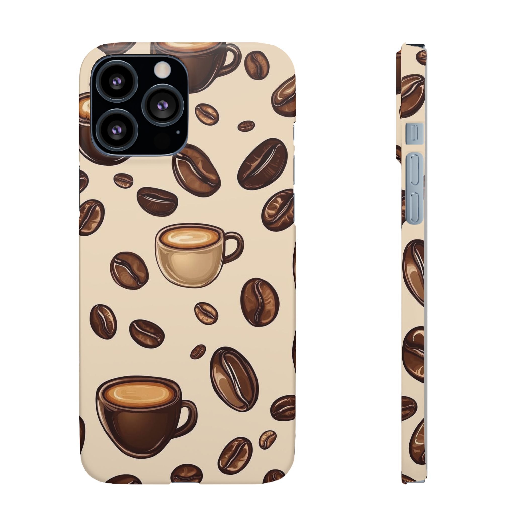 Coffee Lover Snap Cases - Cute Coffee-Themed Phone Cover for Baristas, Gifts for Coffee Enthusiasts, Fall Decor, Unique Phone Accessory