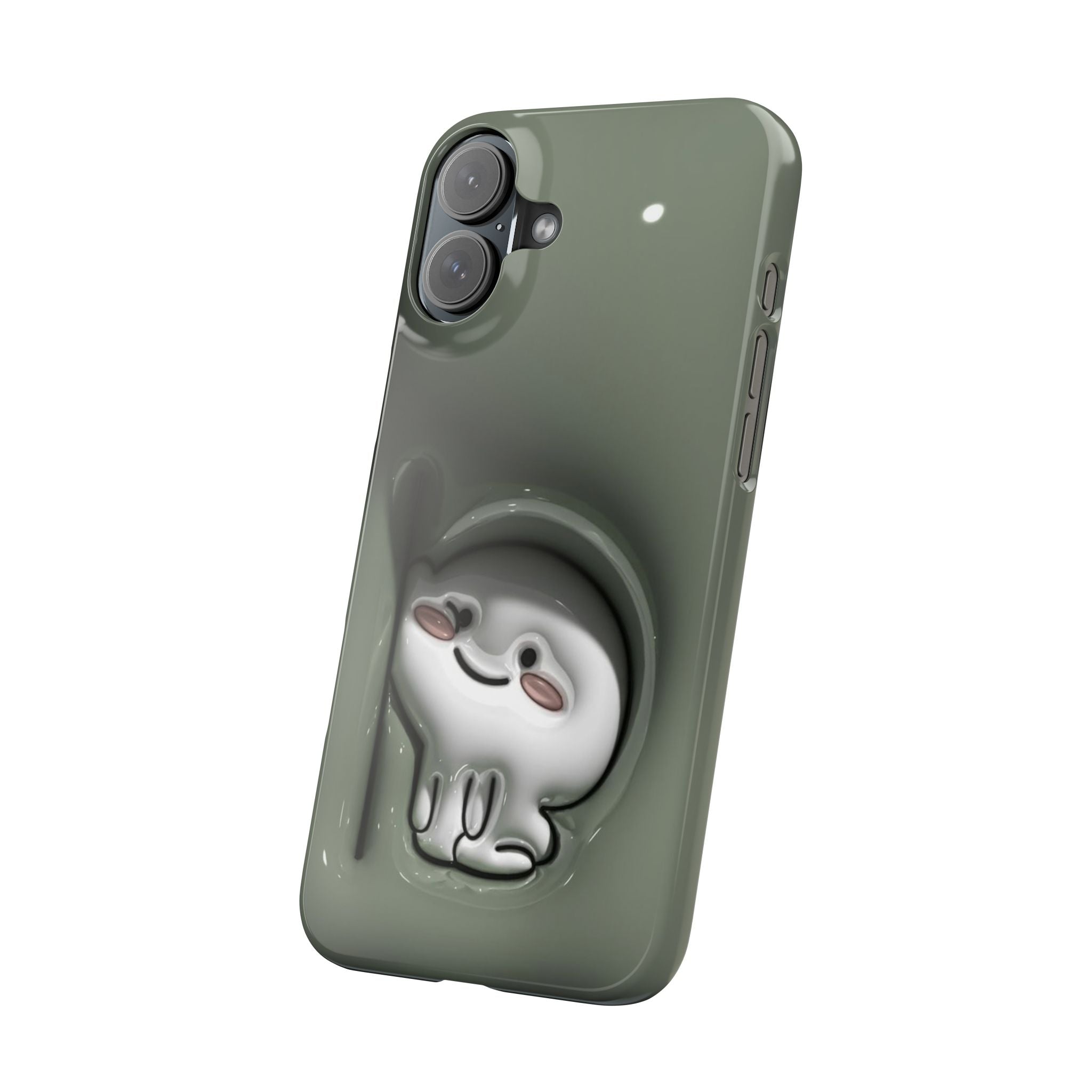 Cute Character Slim Phone Case | Whimsical Protection for Phones | Aesthetic Gift for Teens | Adorable Accessories | Trendy Tech Cases