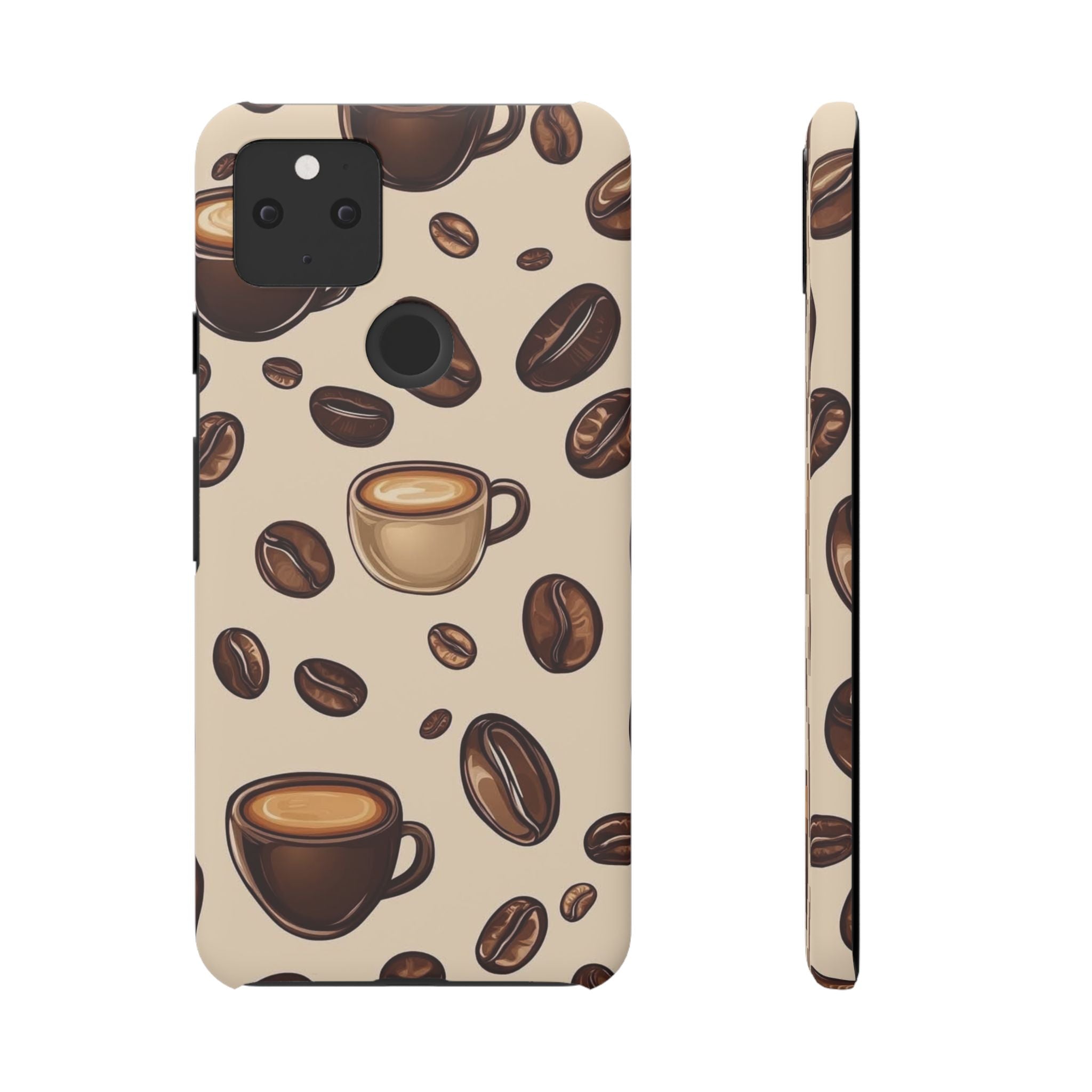 Coffee Lover Snap Cases - Cute Coffee-Themed Phone Cover for Baristas, Gifts for Coffee Enthusiasts, Fall Decor, Unique Phone Accessory