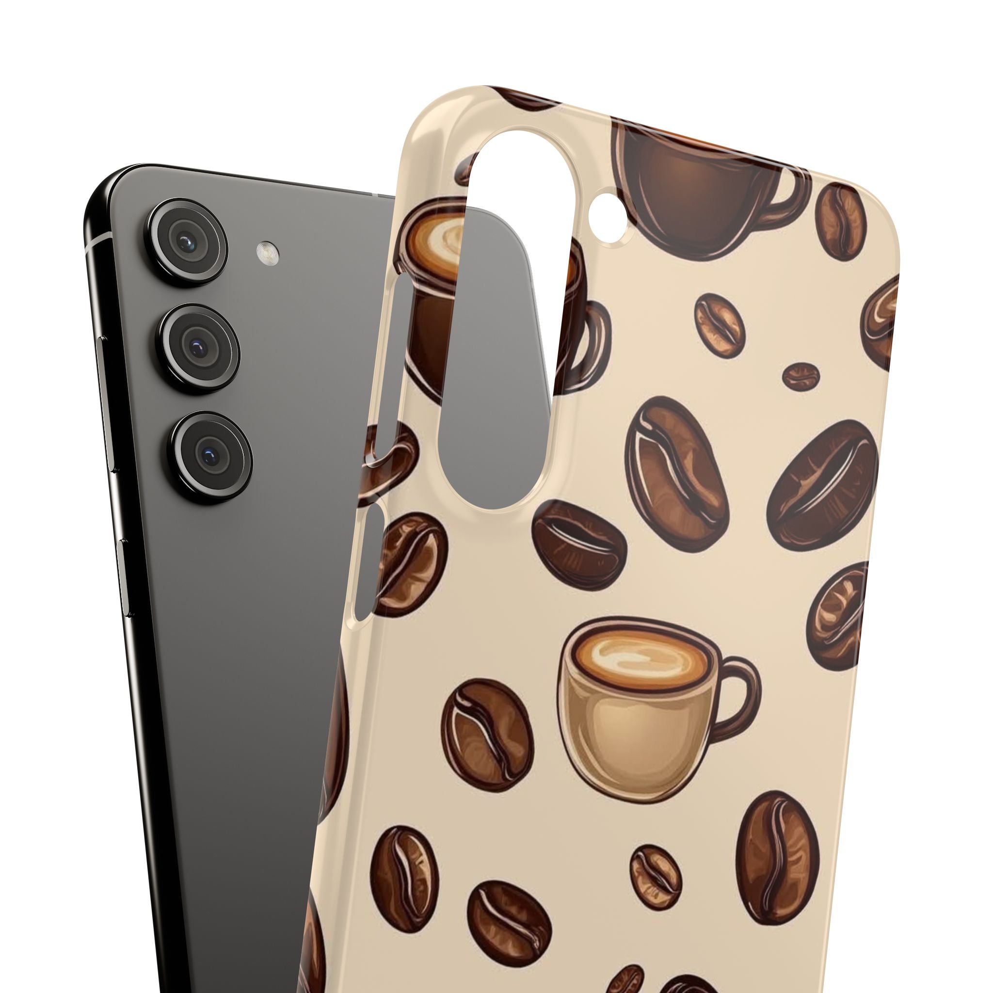 Coffee Lover Snap Cases - Cute Coffee-Themed Phone Cover for Baristas, Gifts for Coffee Enthusiasts, Fall Decor, Unique Phone Accessory