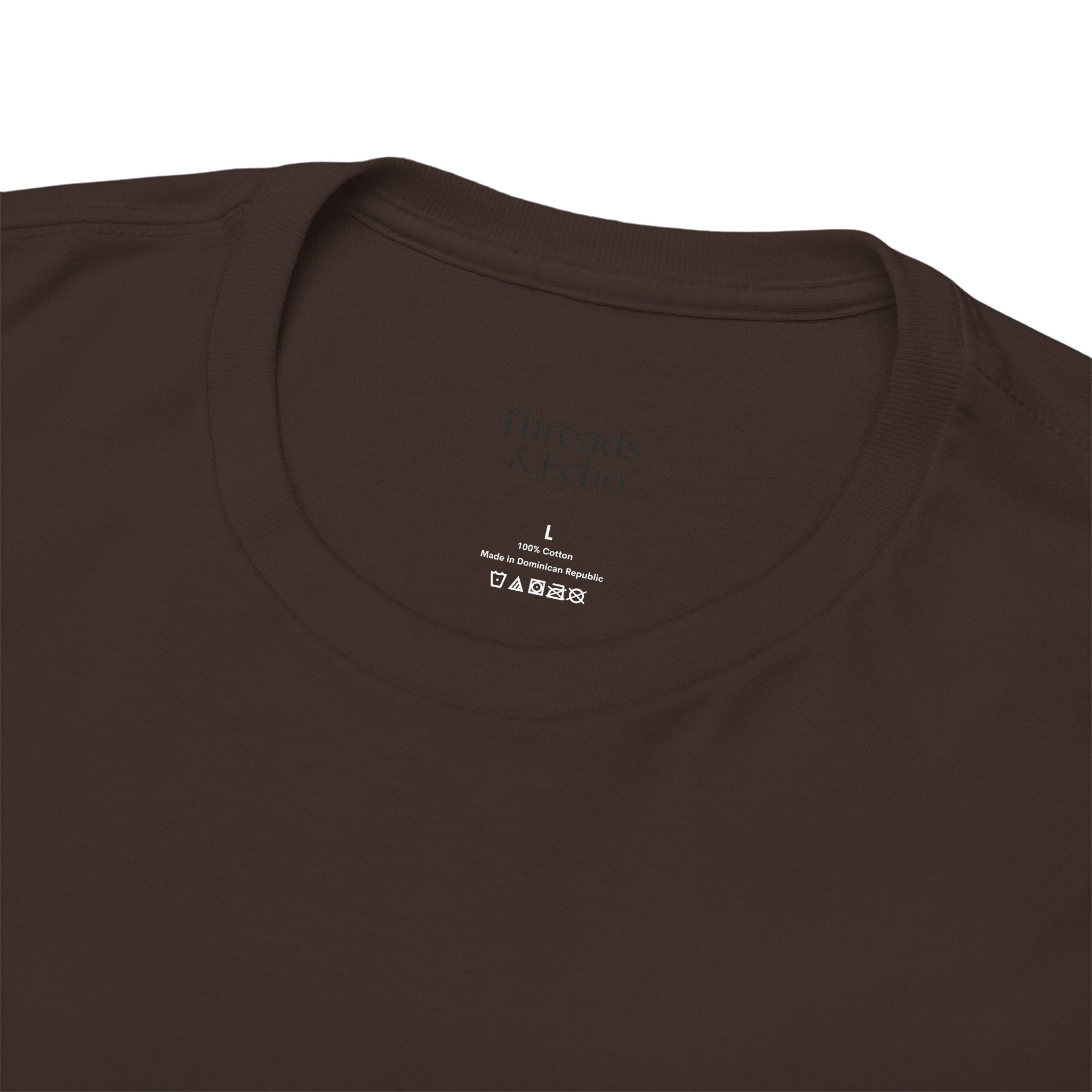 Classic Graphic Tee, Casual Everyday Wear, Unisex Cotton Shirt, Gift for Her/Him, Trendy Streetwear, Birthday/Anniversary/Graduation Gift - Threads & Echo