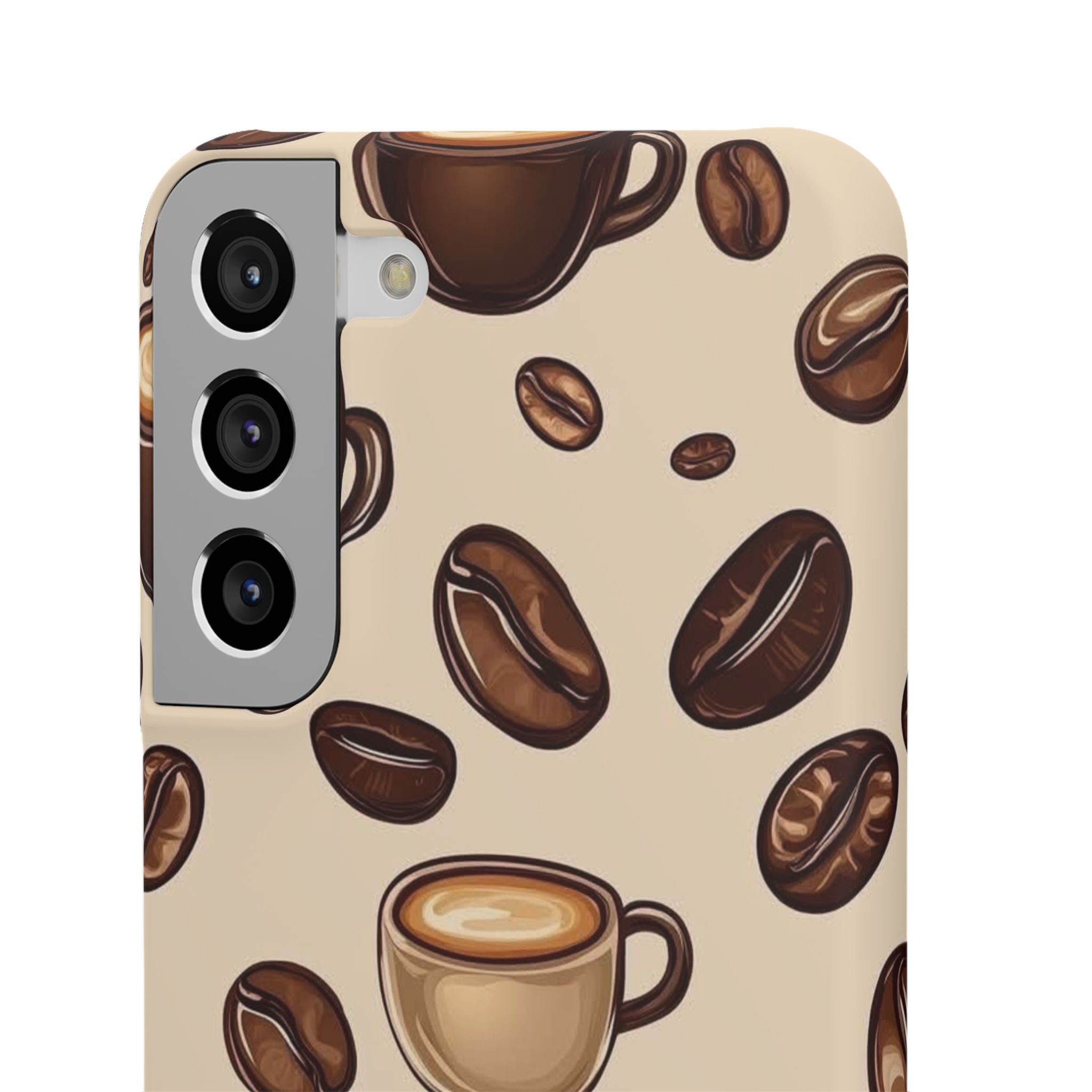 Coffee Lover Snap Cases - Cute Coffee-Themed Phone Cover for Baristas, Gifts for Coffee Enthusiasts, Fall Decor, Unique Phone Accessory