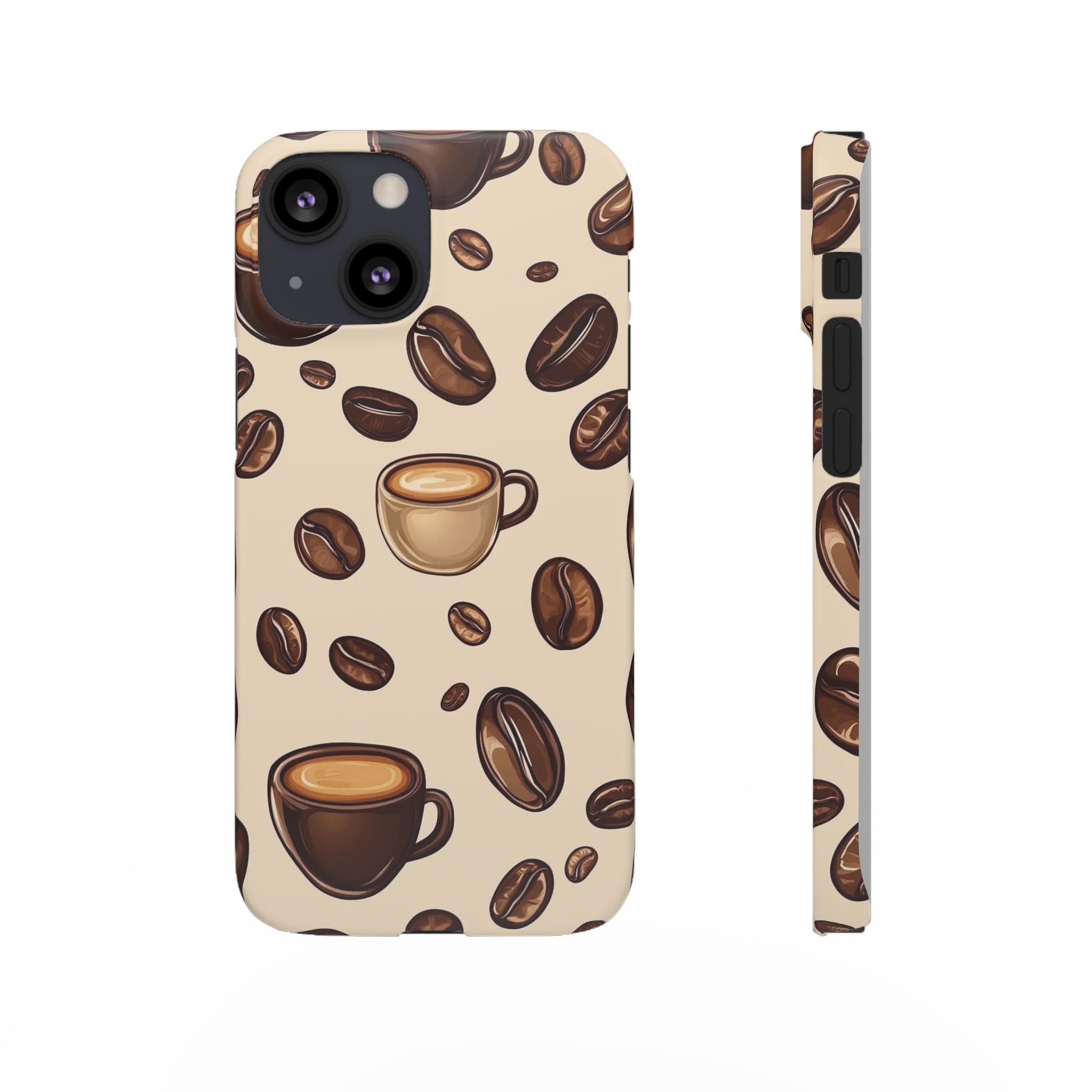 Coffee Lover Snap Cases - Cute Coffee-Themed Phone Cover for Baristas, Gifts for Coffee Enthusiasts, Fall Decor, Unique Phone Accessory