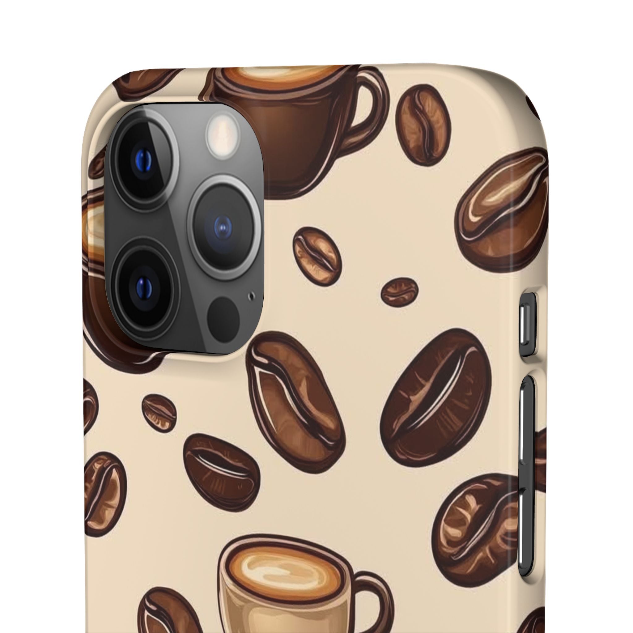 Coffee Lover Snap Cases - Cute Coffee-Themed Phone Cover for Baristas, Gifts for Coffee Enthusiasts, Fall Decor, Unique Phone Accessory