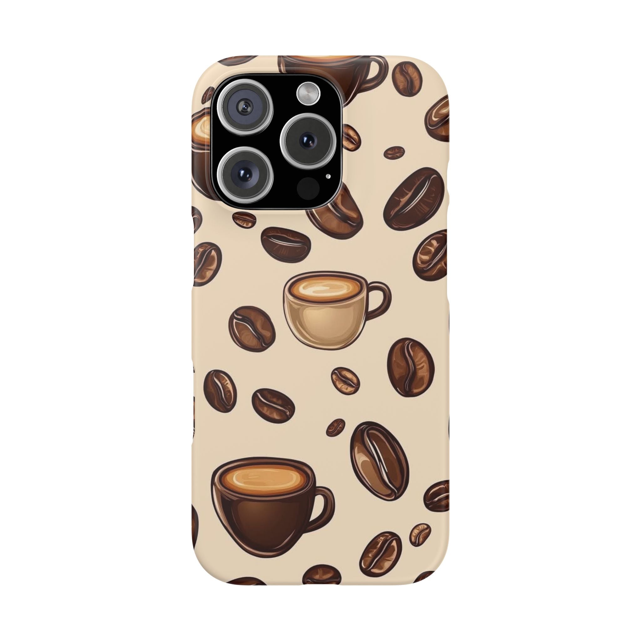 Coffee Lover Snap Cases - Cute Coffee-Themed Phone Cover for Baristas, Gifts for Coffee Enthusiasts, Fall Decor, Unique Phone Accessory