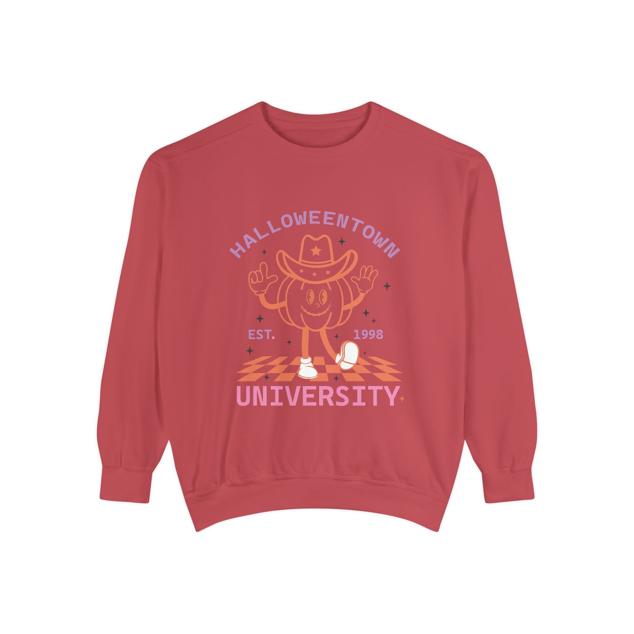 Halloween Town Sweatshirt, Cozy Fall Apparel, Unisex Halloween Clothing, Funny Sweatshirt, Trick or Treat Outfit, Gift for Halloween Lovers