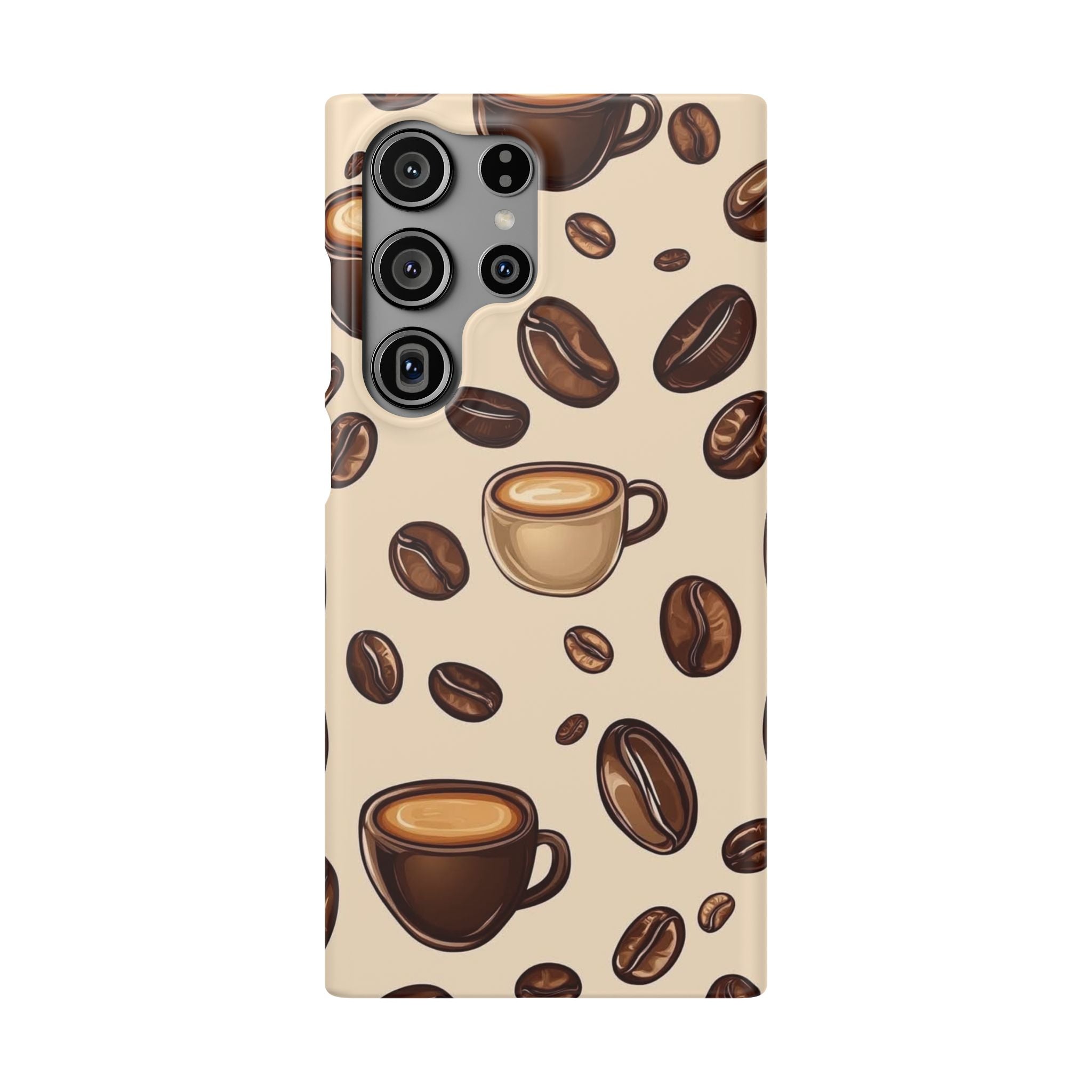Coffee Lover Snap Cases - Cute Coffee-Themed Phone Cover for Baristas, Gifts for Coffee Enthusiasts, Fall Decor, Unique Phone Accessory