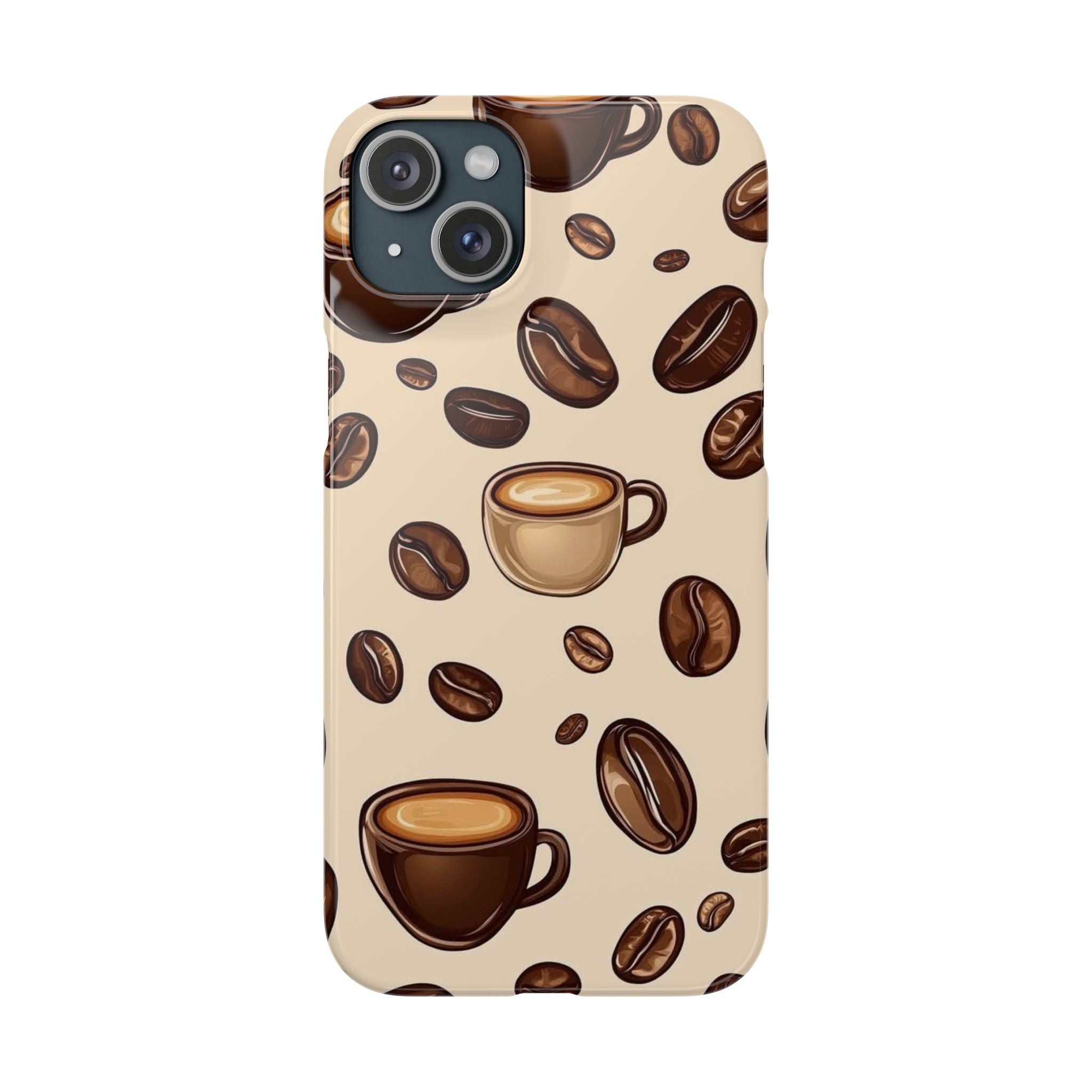 Coffee Lover Snap Cases - Cute Coffee-Themed Phone Cover for Baristas, Gifts for Coffee Enthusiasts, Fall Decor, Unique Phone Accessory