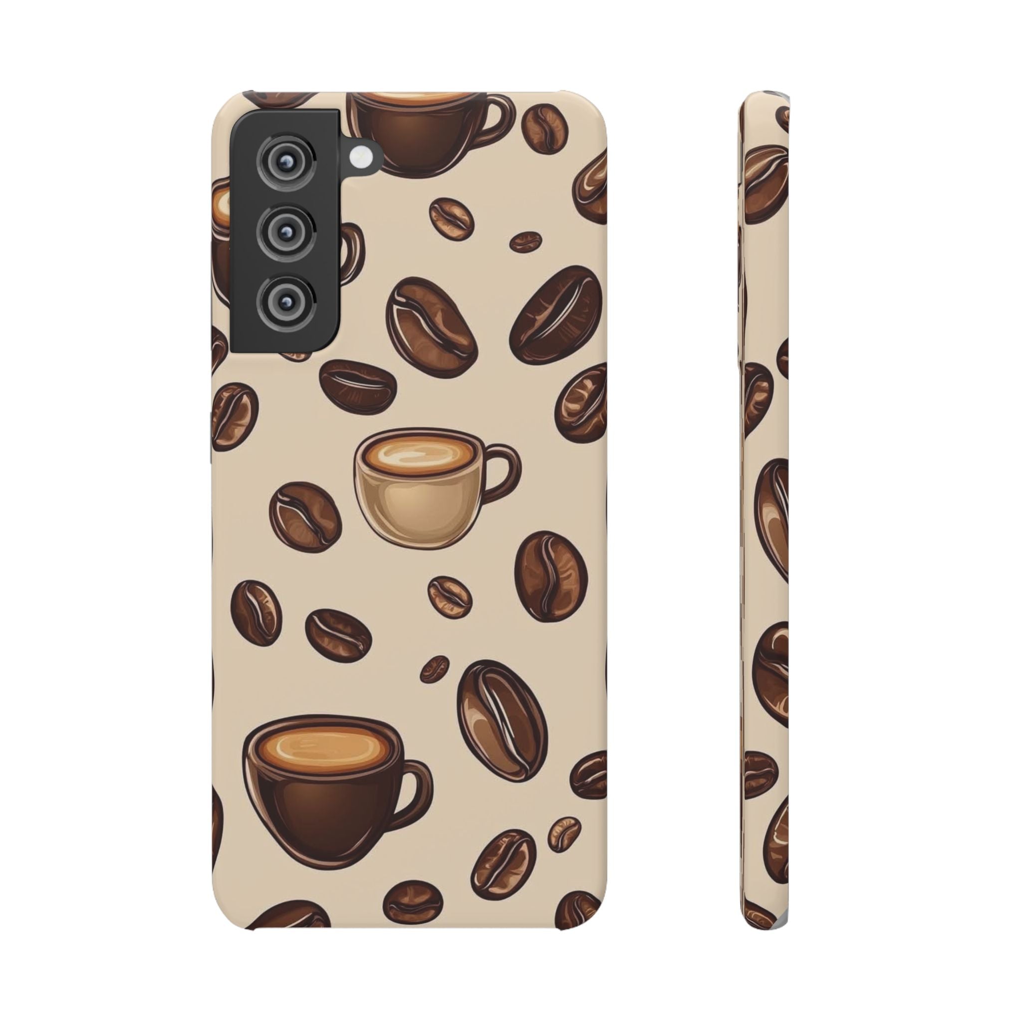 Coffee Lover Snap Cases - Cute Coffee-Themed Phone Cover for Baristas, Gifts for Coffee Enthusiasts, Fall Decor, Unique Phone Accessory