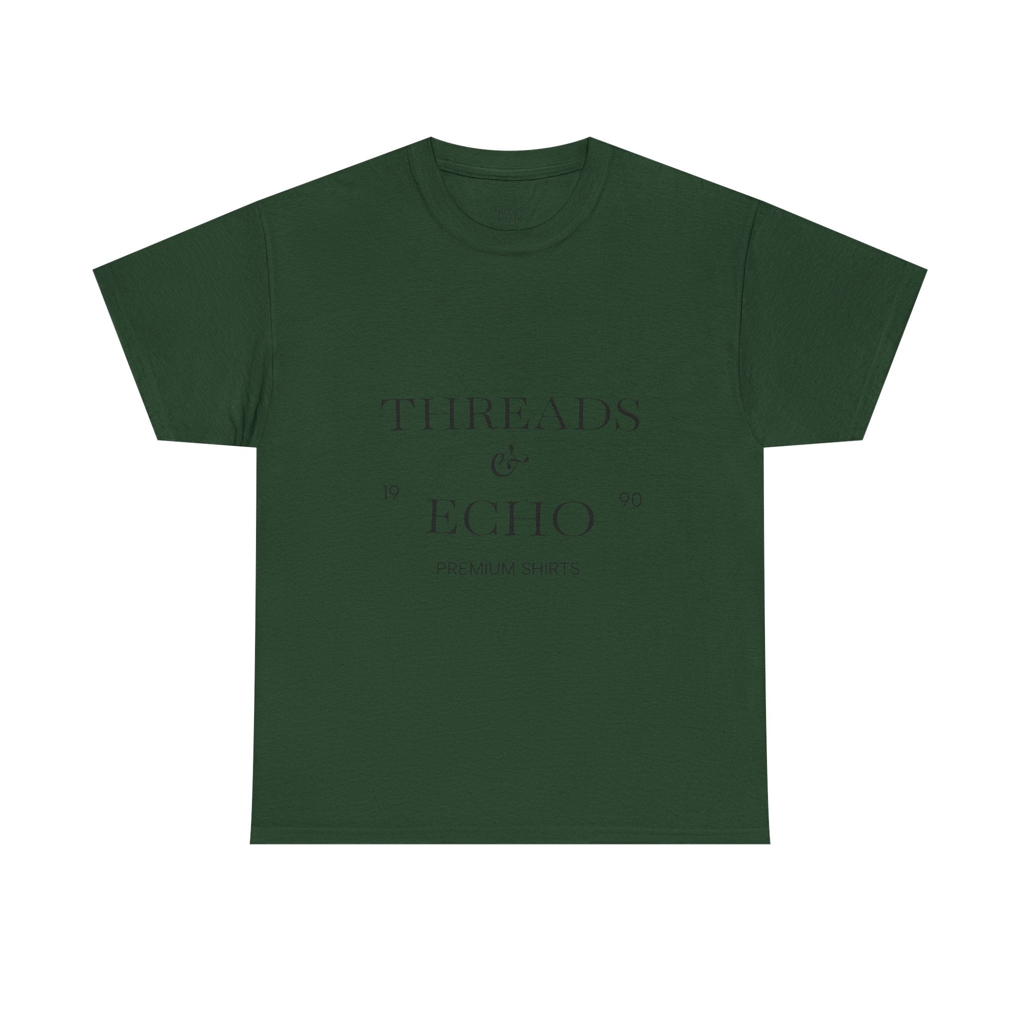Classic Graphic Tee, Casual Everyday Wear, Unisex Cotton Shirt, Gift for Her/Him, Trendy Streetwear, Birthday/Anniversary/Graduation Gift - Threads & Echo