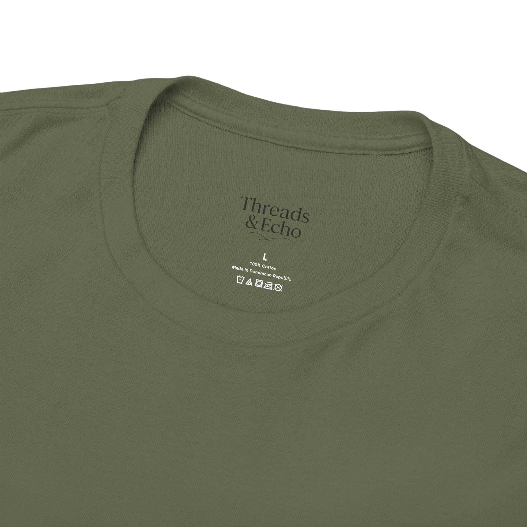 Classic Graphic Tee, Casual Everyday Wear, Unisex Cotton Shirt, Gift for Her/Him, Trendy Streetwear, Birthday/Anniversary/Graduation Gift - Threads & Echo